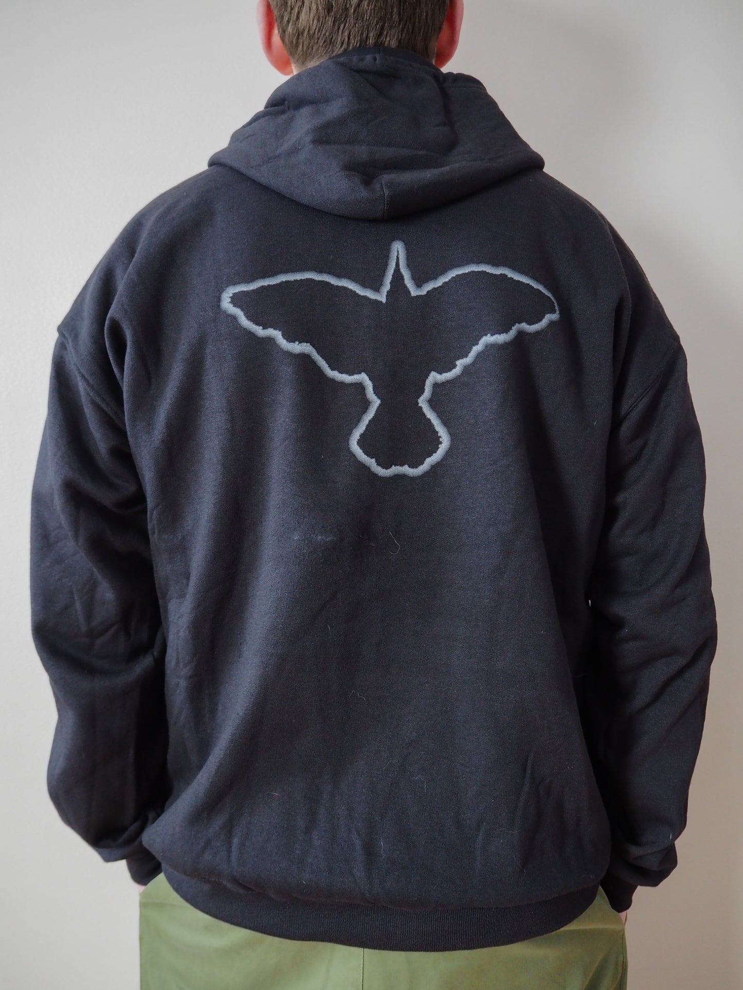 2005 The Crow "They're All Dead" Movie promo zip-up hoodie