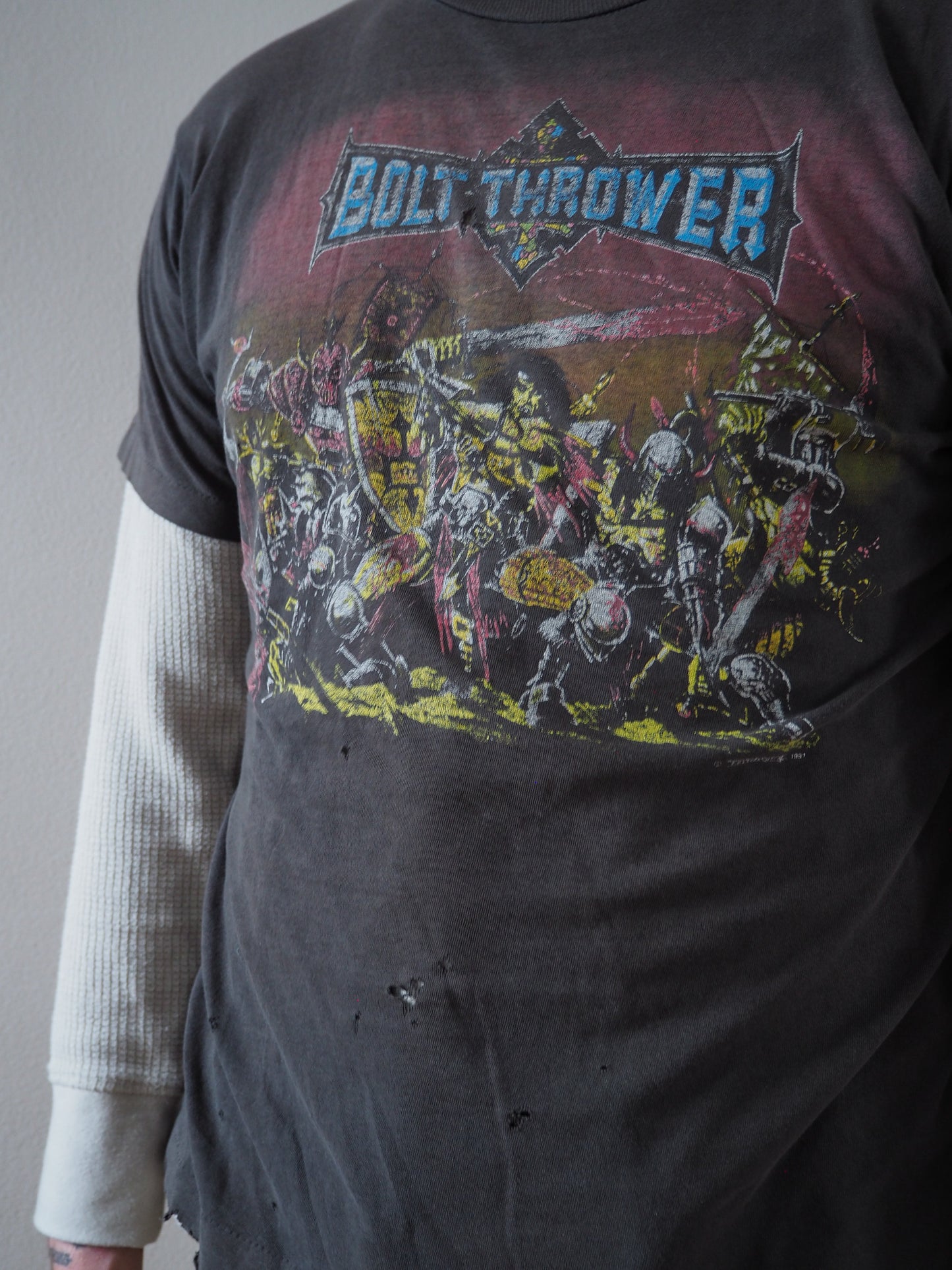 1991 Bolt Thrower "Warmaster" t-shirt