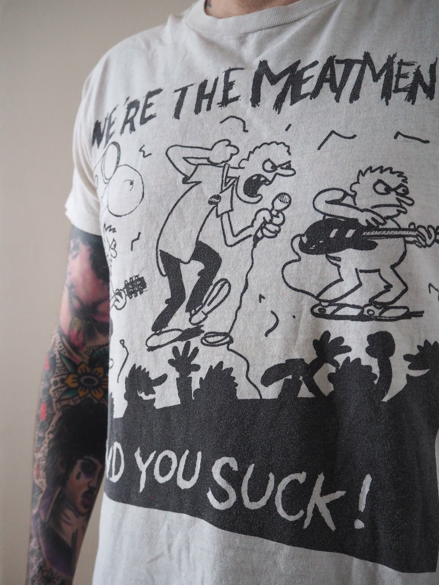 80s Meatmen “...And You Suck” t-shirt