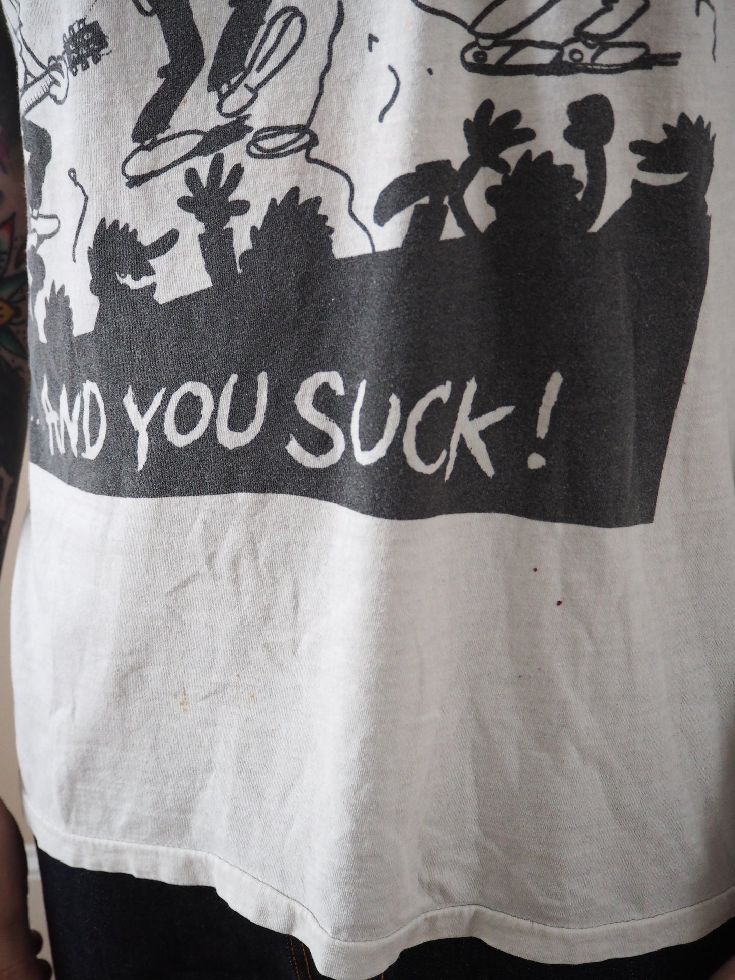 80s Meatmen “...And You Suck” t-shirt