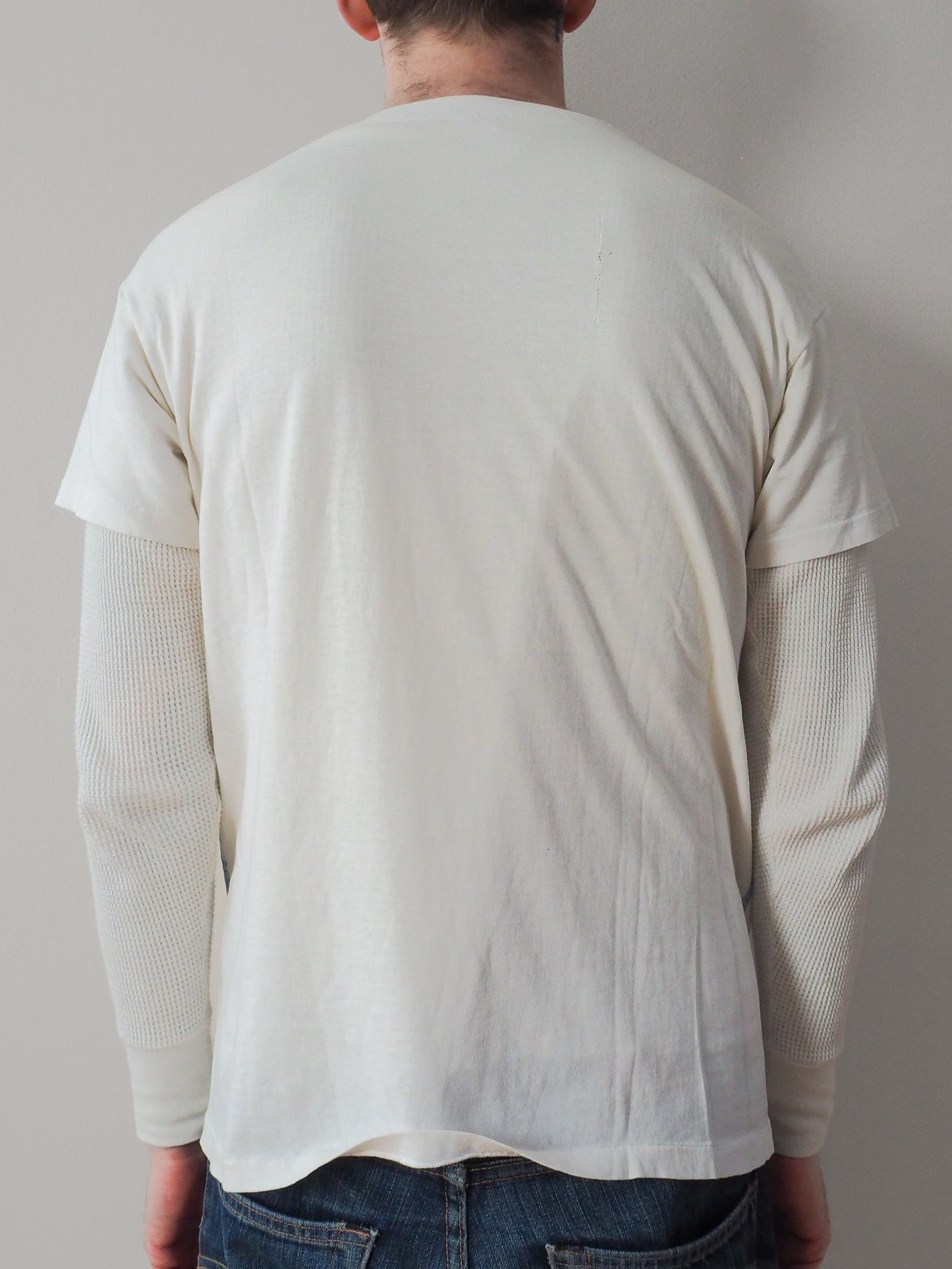 80s Butthole Surfers Don Rock multi-color print t-shirt