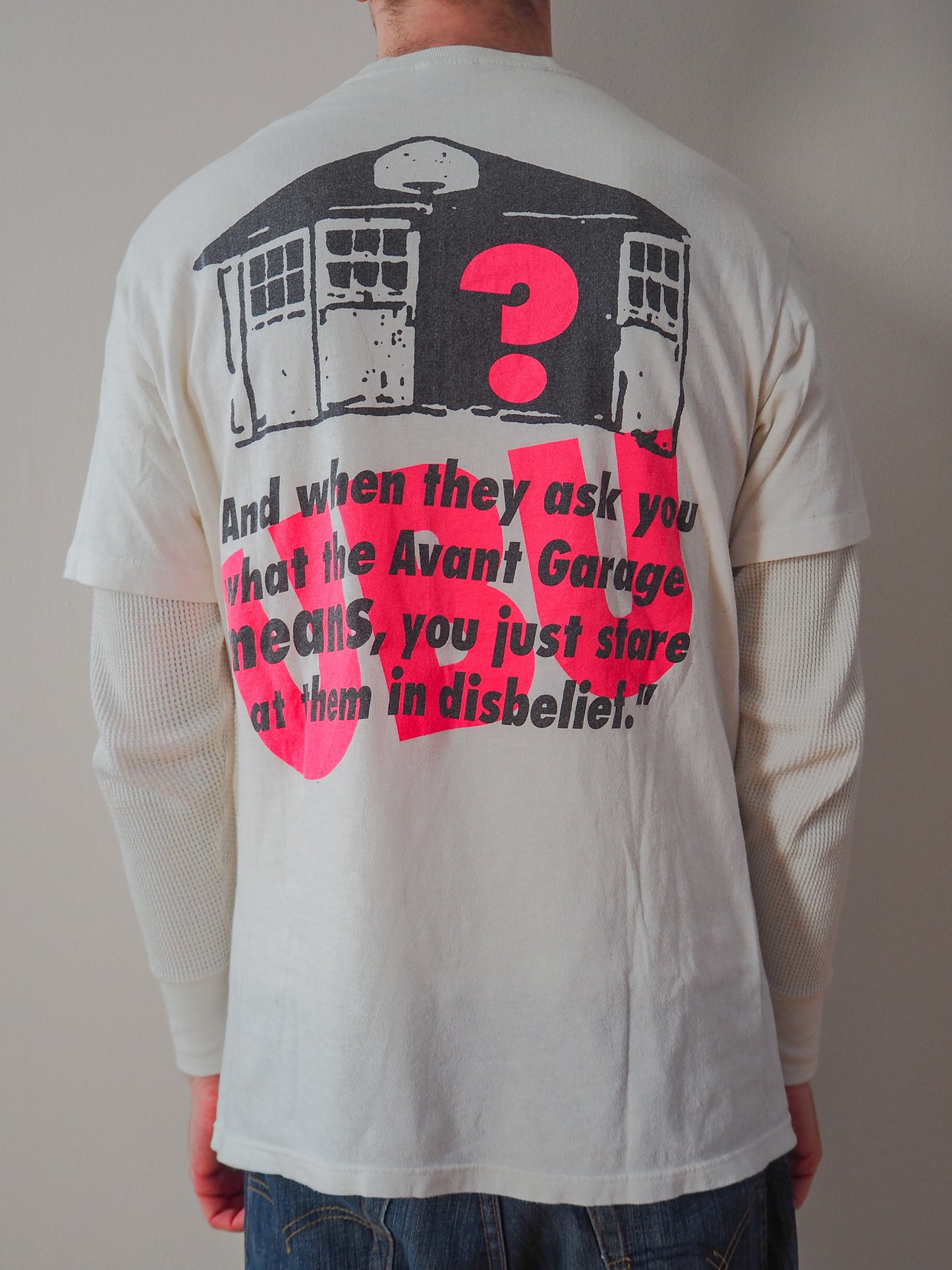 80s L'Avant Garage: Qu'est-ce que c'est t-shirt