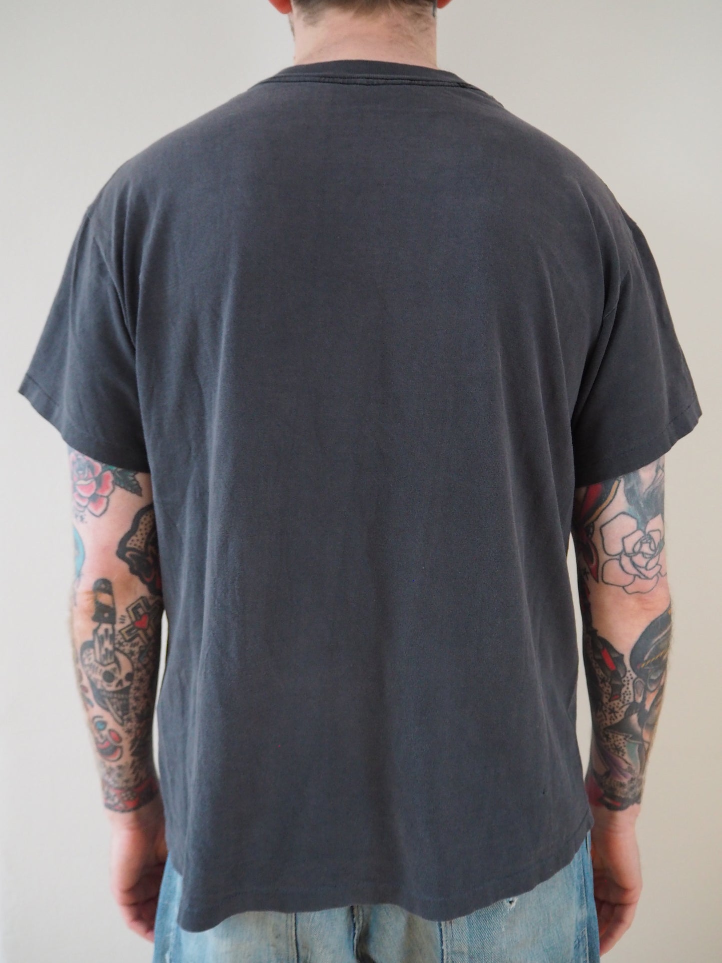 Late 80s/Early 90s Punk Poster shirt (Black Flag, Fear, etc.)