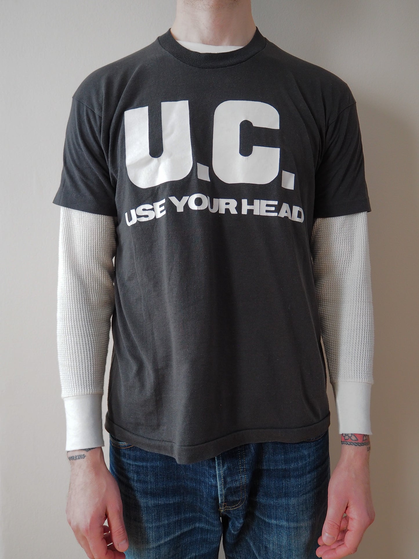 80s Uniform Choice "Use Your Head" t-shirt