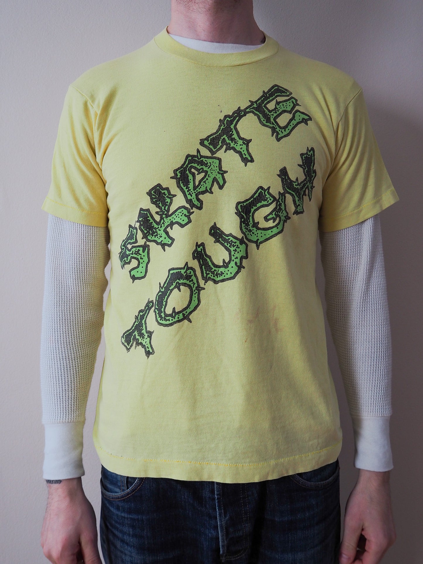 1986 Zorlac "Skate Tough" t-shirt