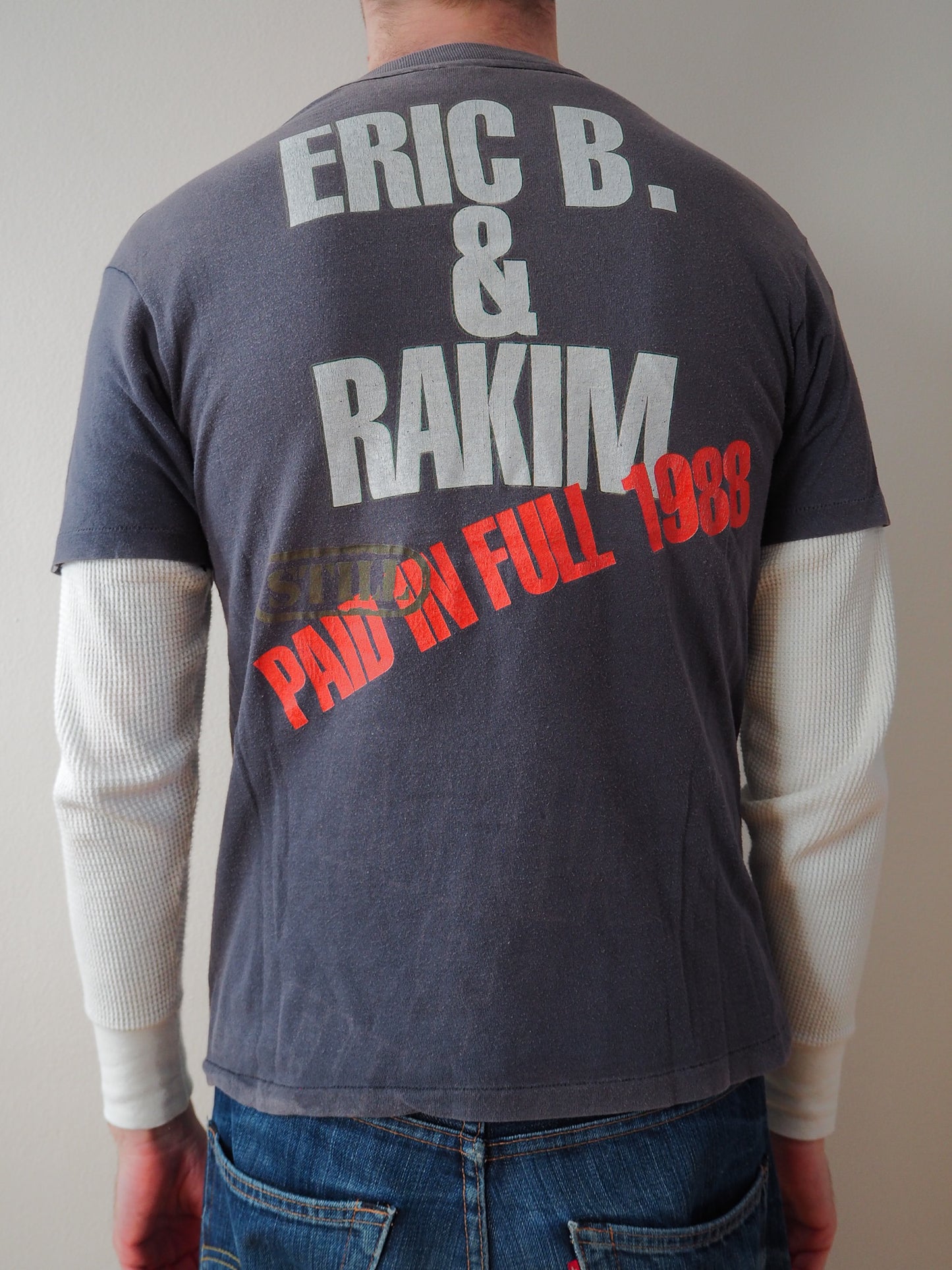 1988 Eric B. & Rakim "Paid in Full" Still t-shirt
