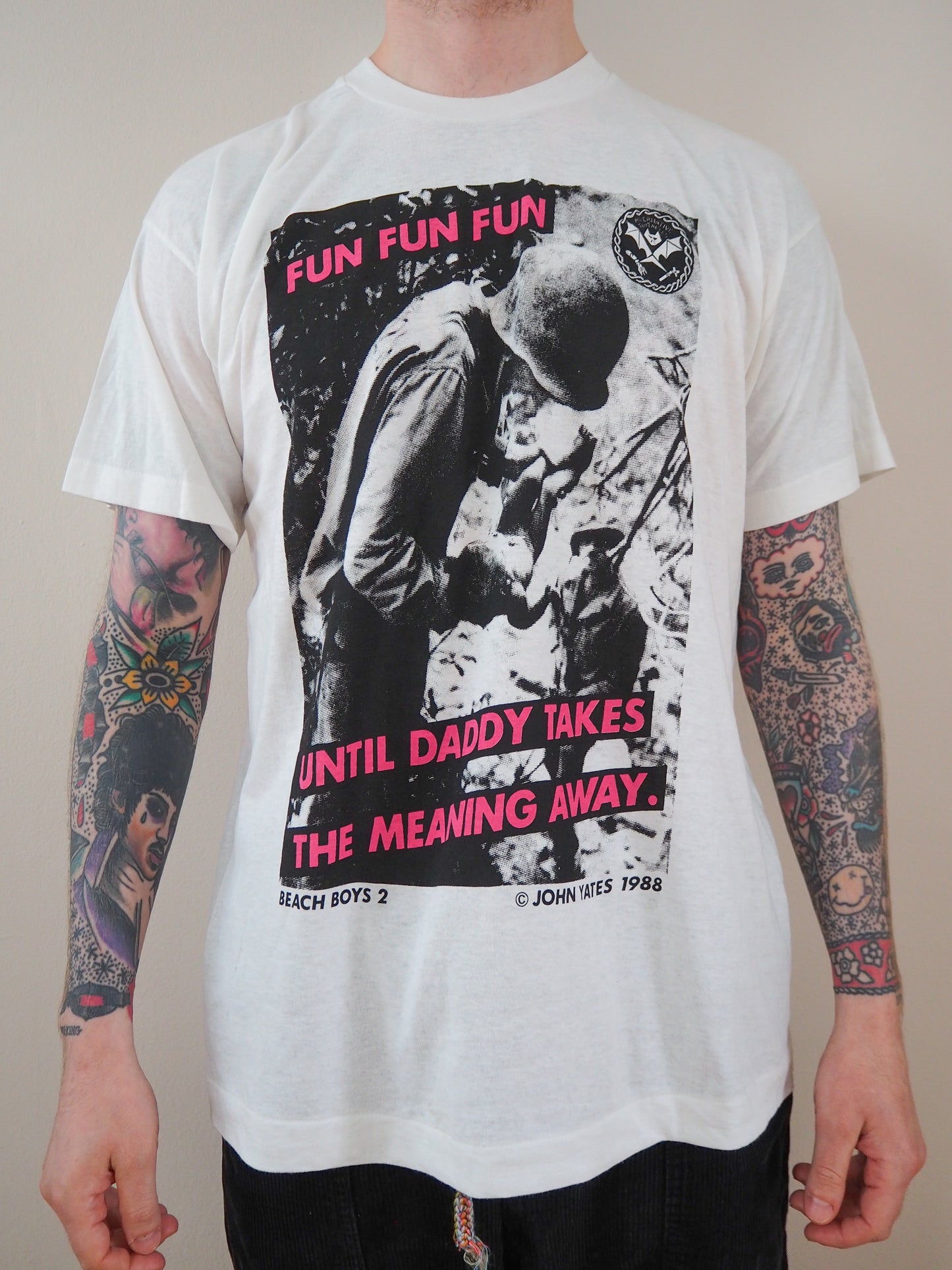 1988 John Yates "FUN FUN FUN" t-shirt