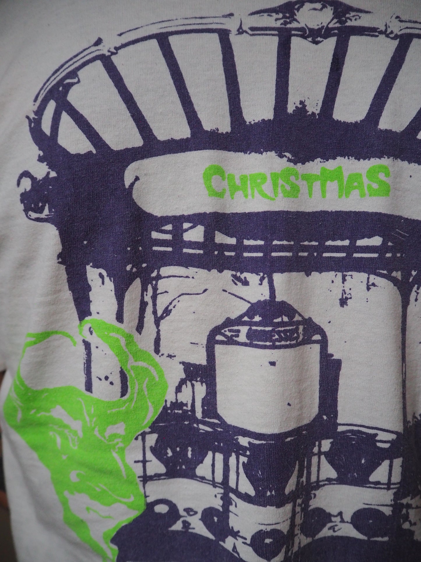 1989 Christmas "Nixon" Band promo t-shirt