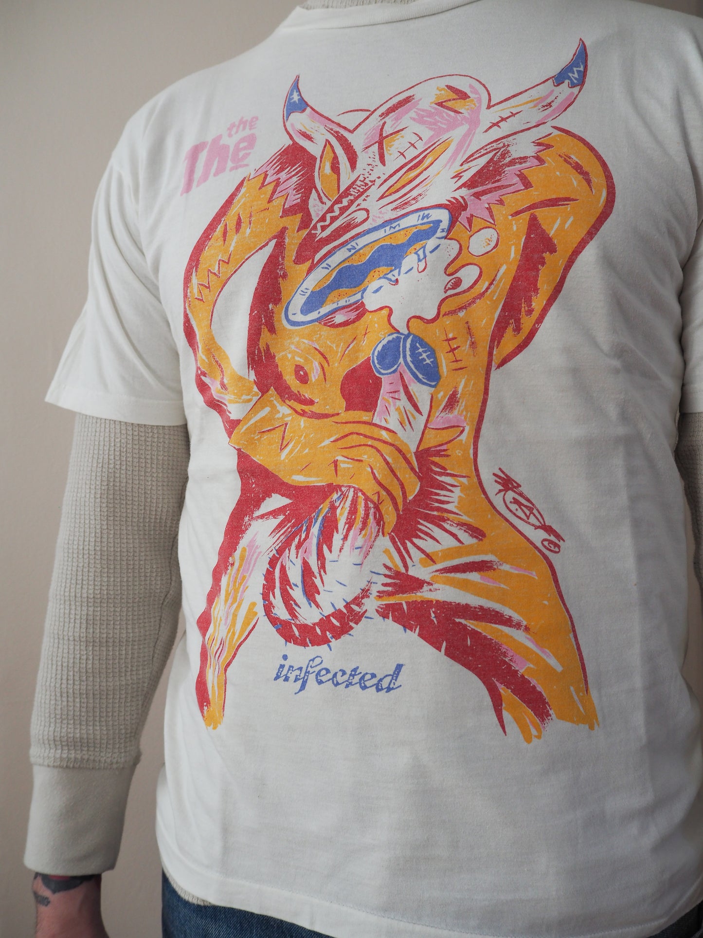 1989 The "Infected" World Tour shirt