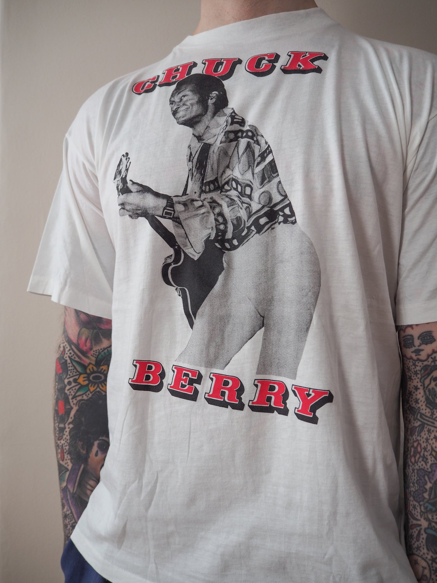 90s Chuck Berry Tour bootleg t-shirt.