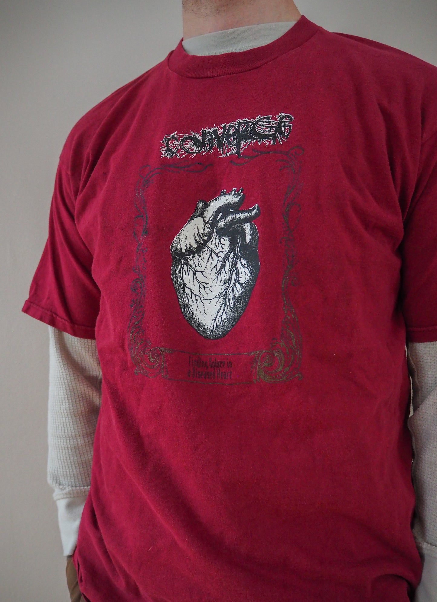 90s Converge "Finding Solace in a Diseased Heart" t-shirt