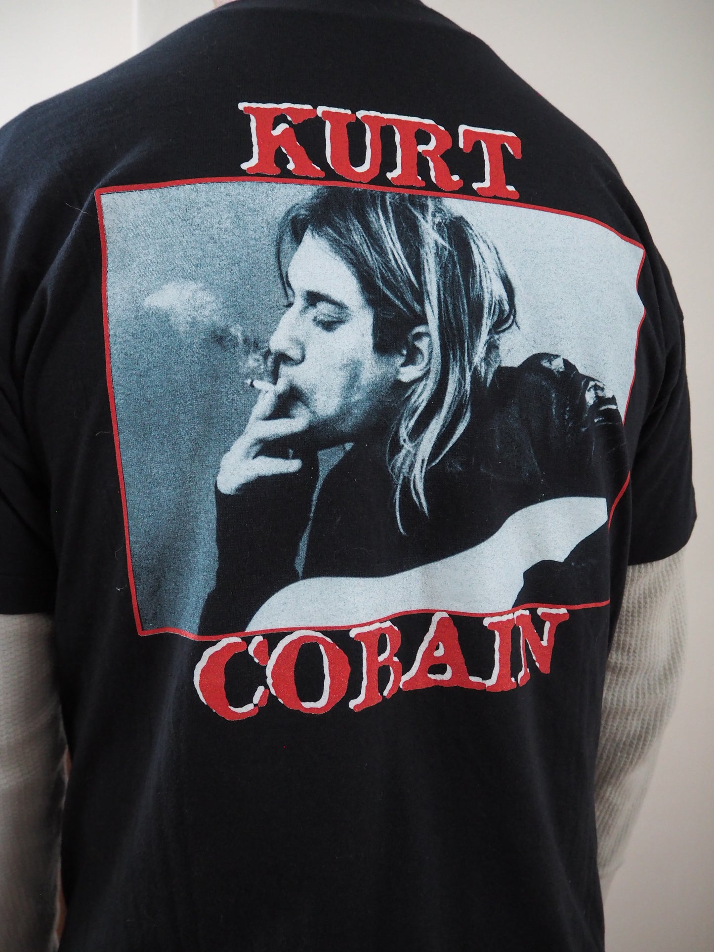 90s Kurt Cobain Euro Bootleg t-shirt