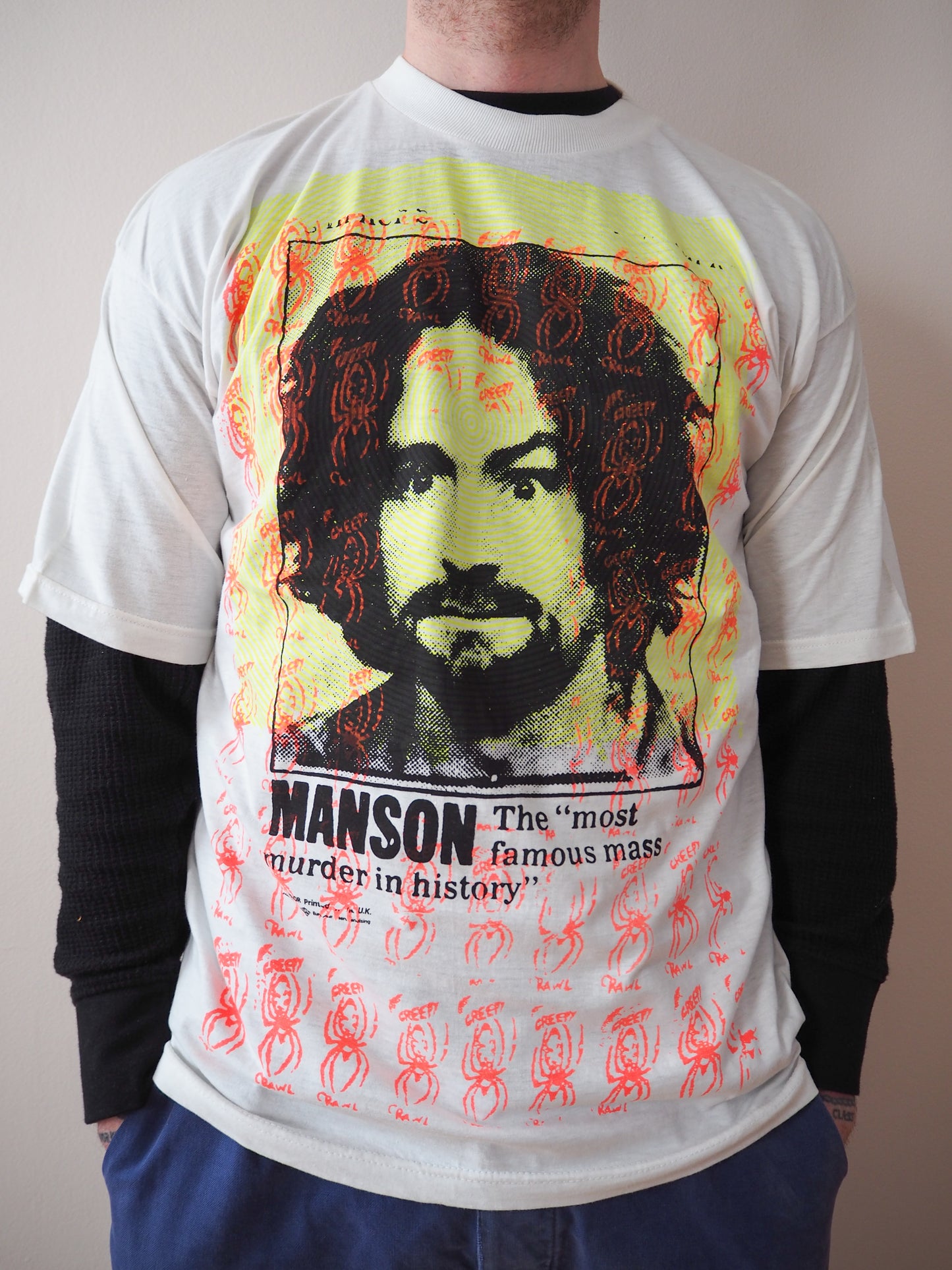 90s Don Rock Charles Manson t-shirt