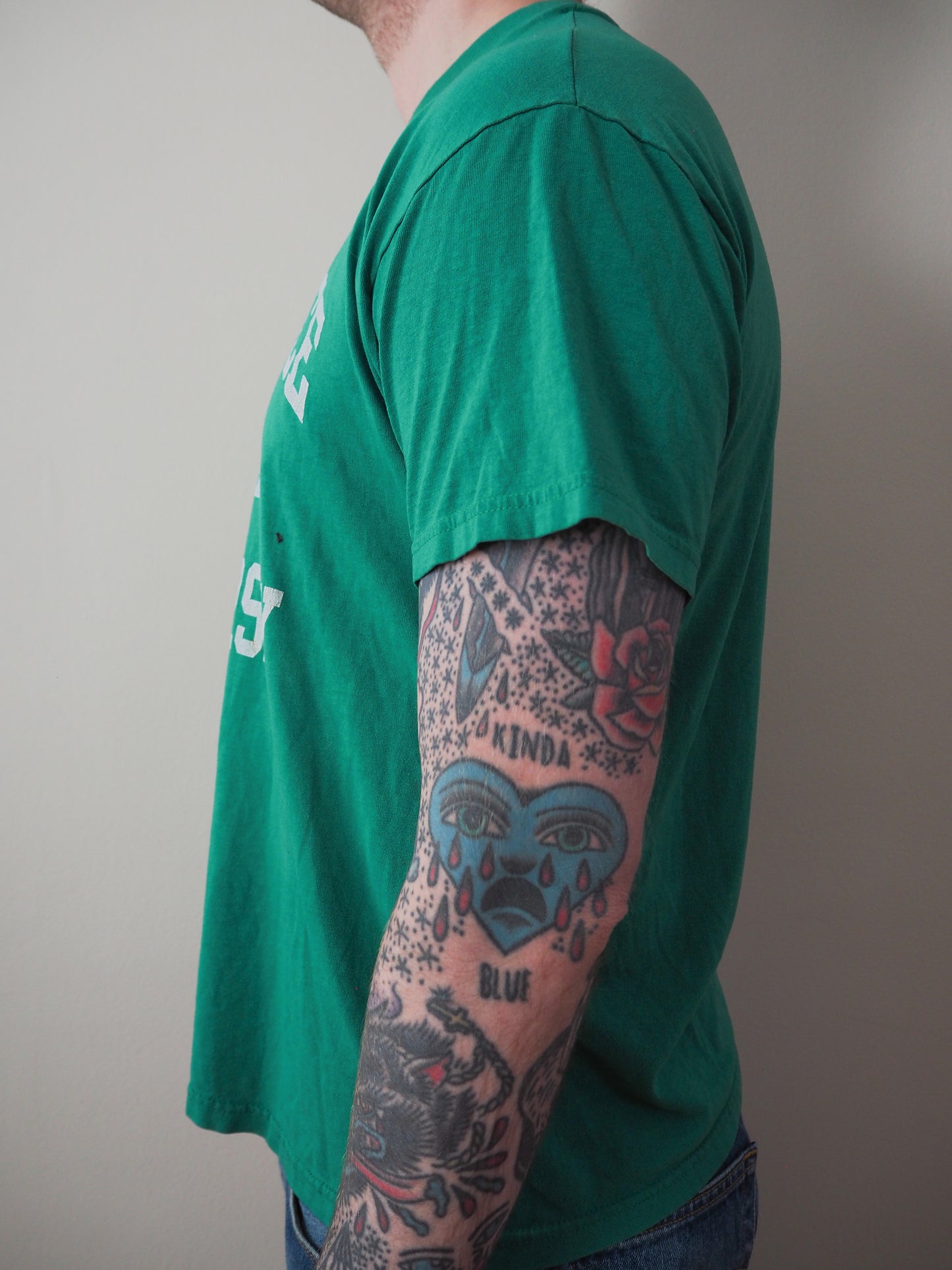 90s Mouthpiece "New Jersey XXX" Green variant t-shirt