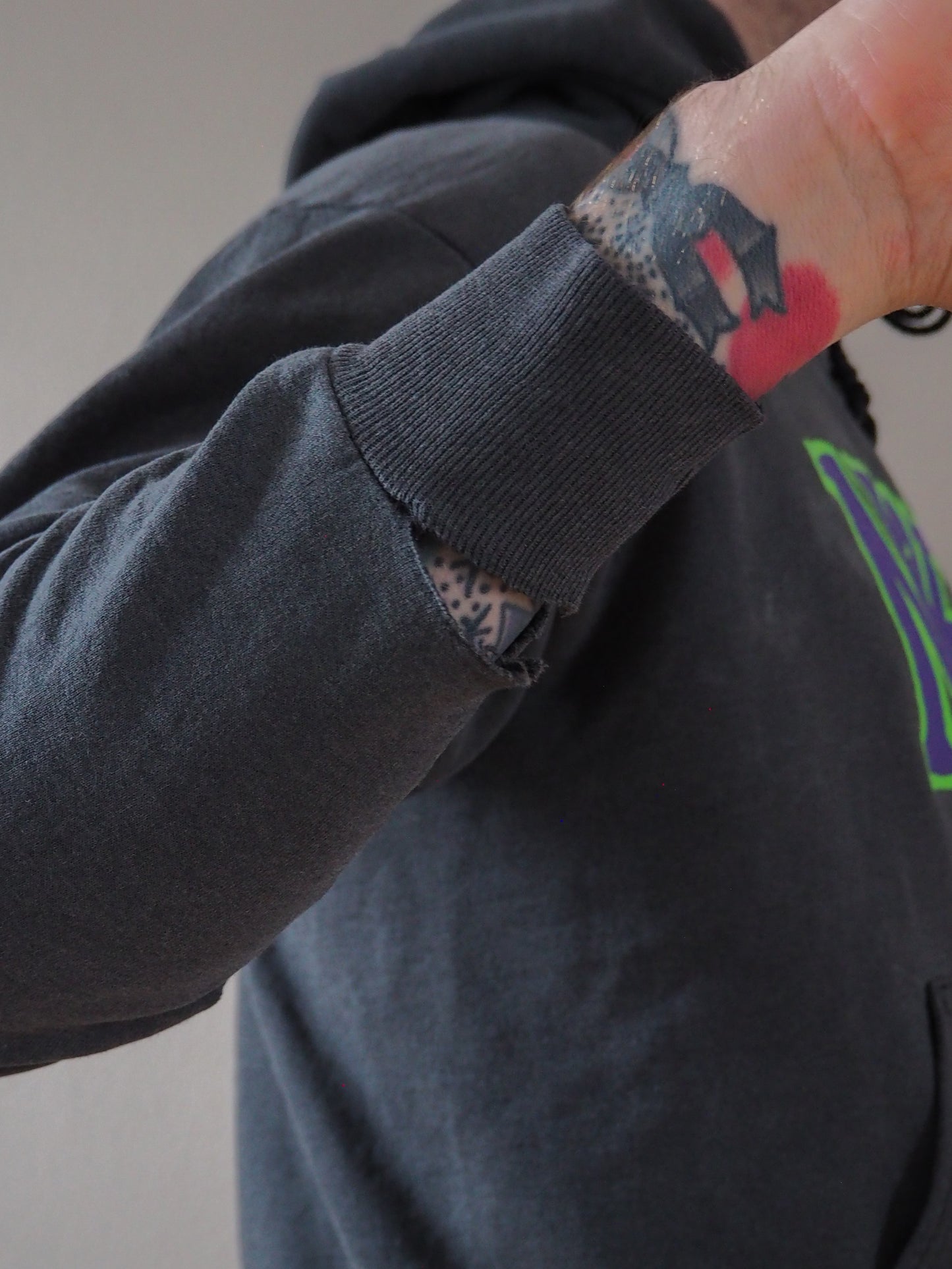 90s NOFX "Fat Records" hoodie