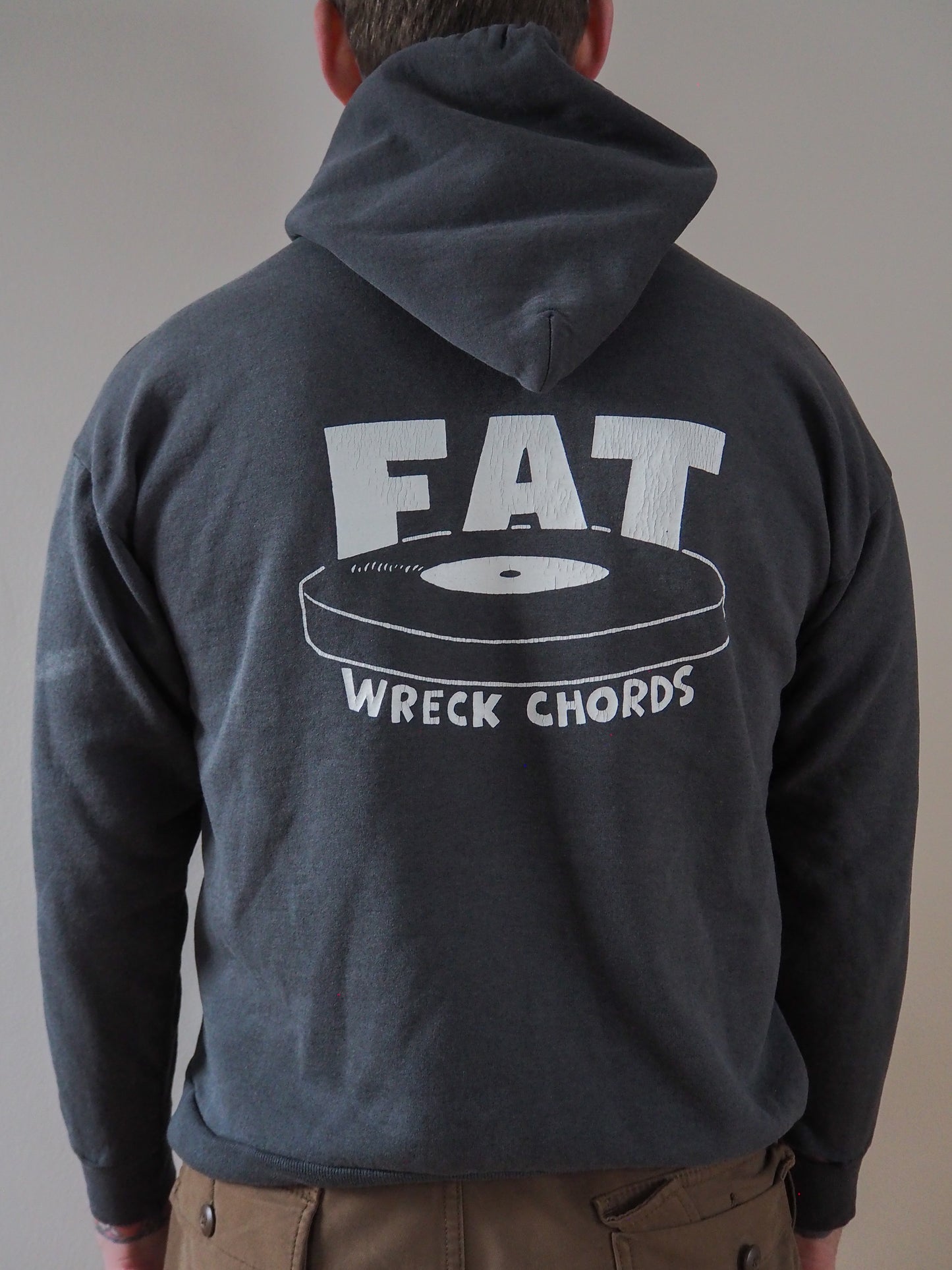 90s NOFX "Fat Records" hoodie