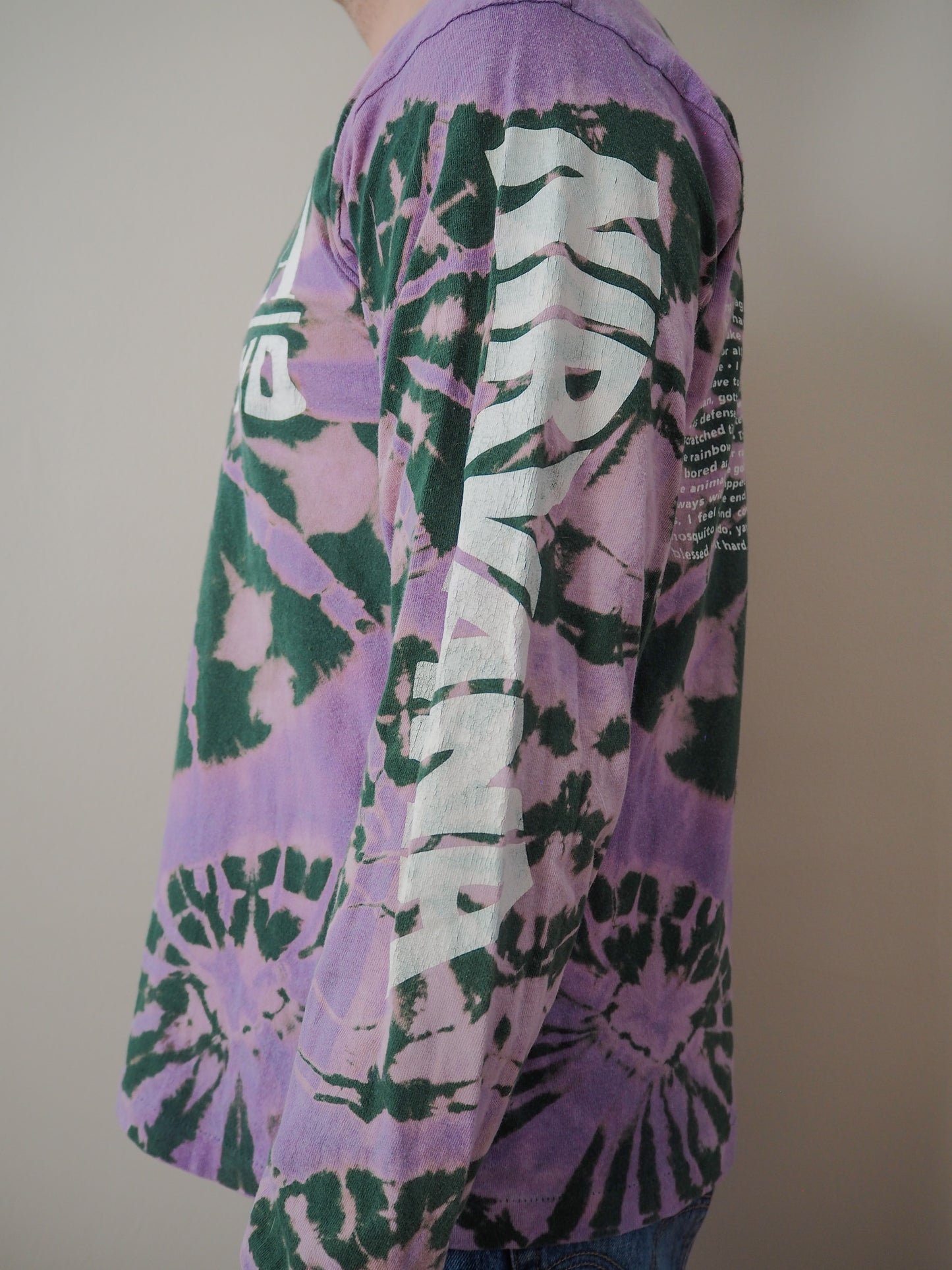 90s Nevermind "In Bloom" Tie-dye Longsleeve