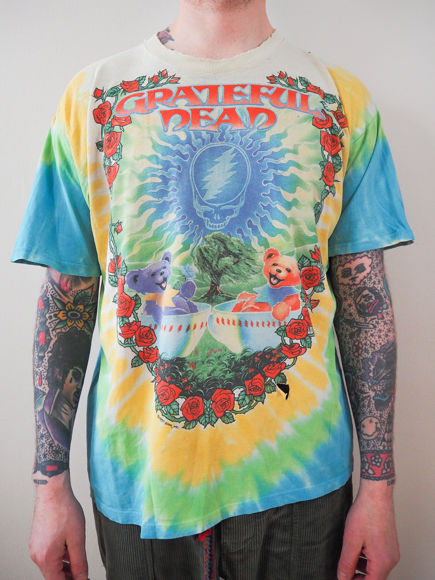 90s Grateful Dead Scarlet Fire t-shirt