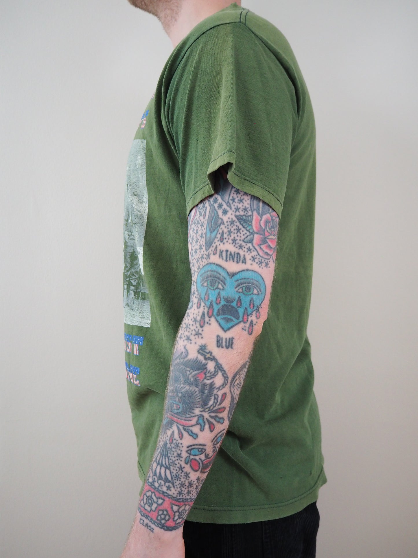 90s Rage Against the Machine "Support Your Troops" t-shirt