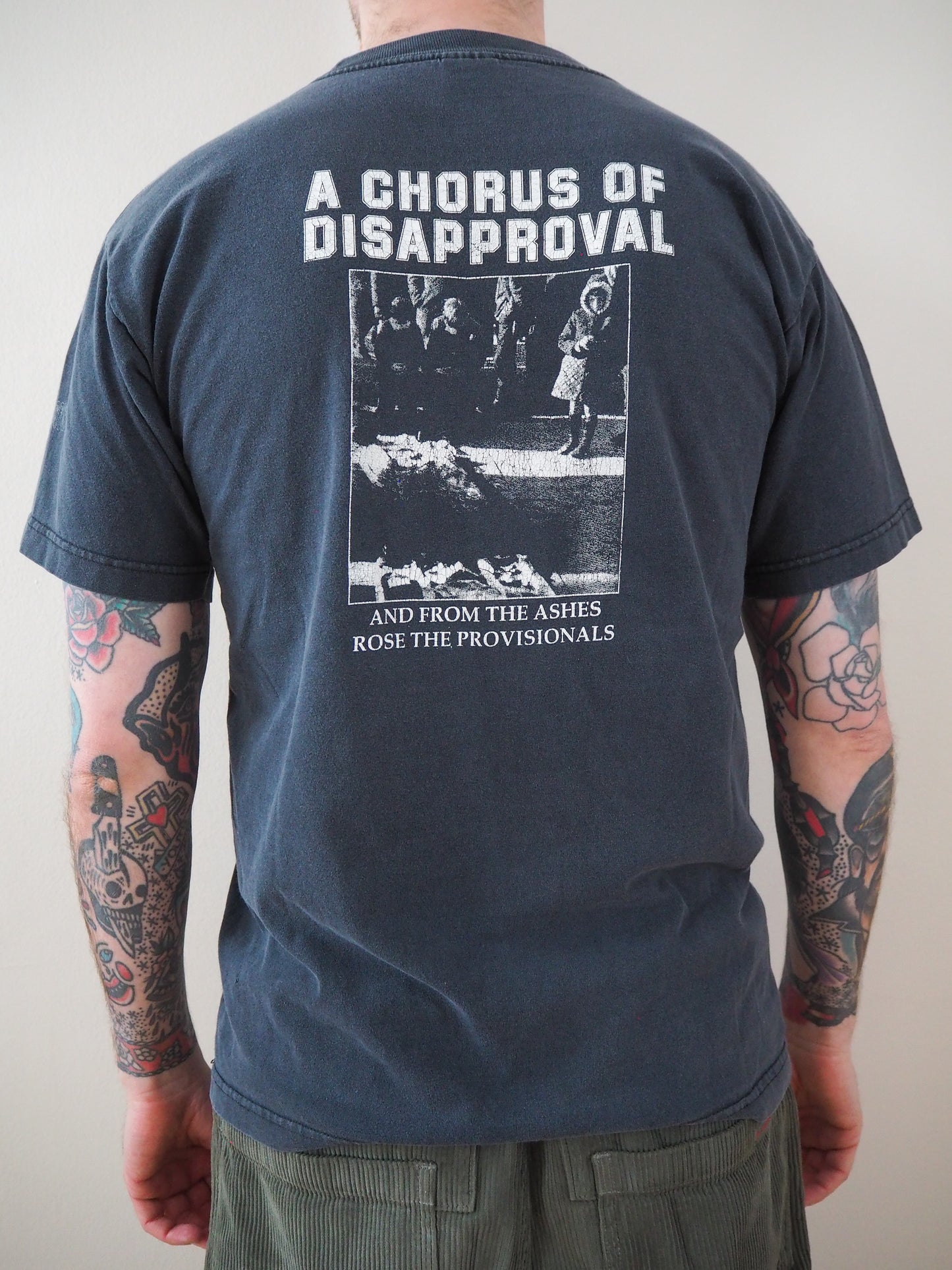 90s XCHORUSX t-shirt "A Chorus of Disapproval"