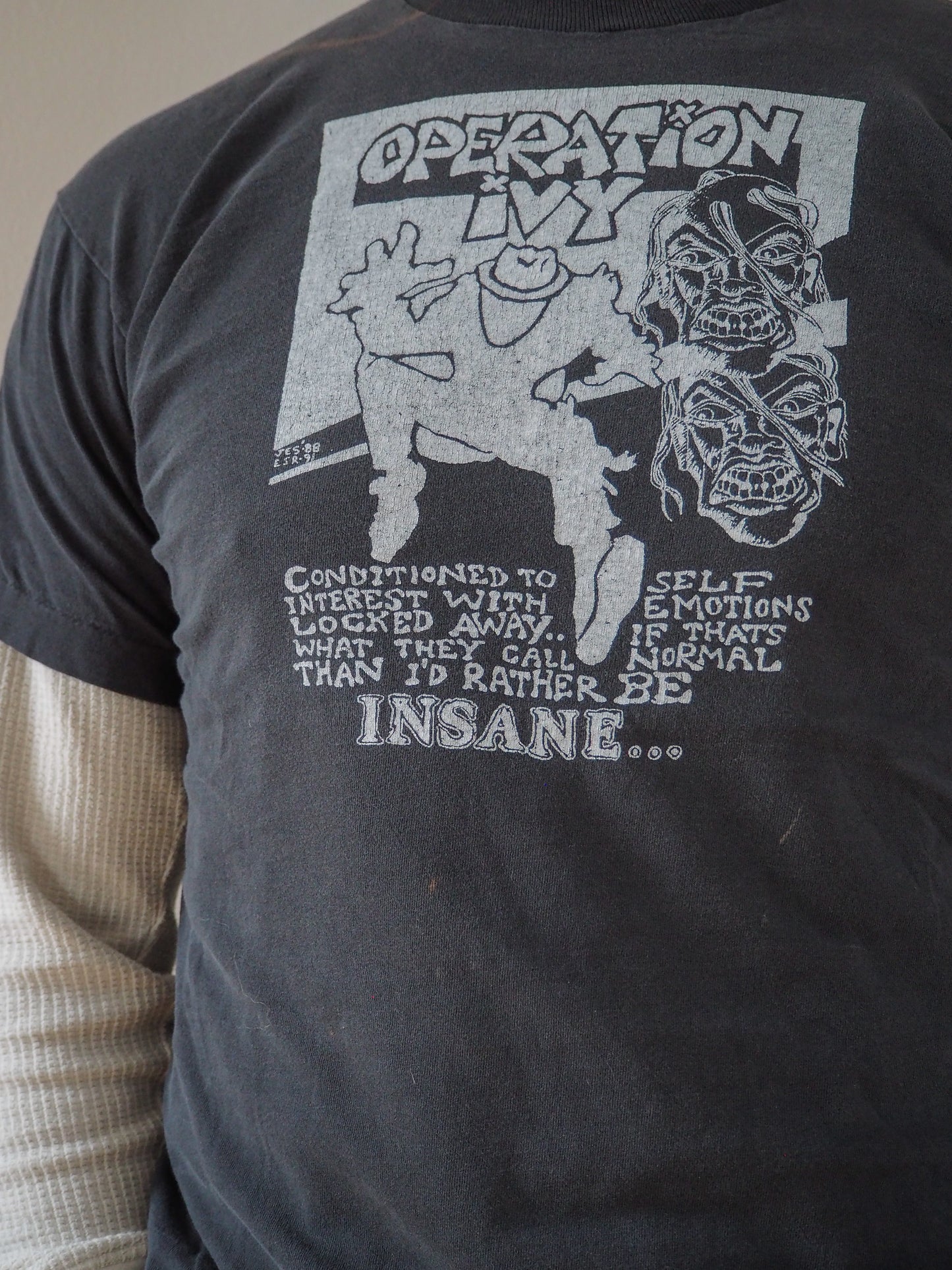 1991 Operation Ivy tee  t-shirt