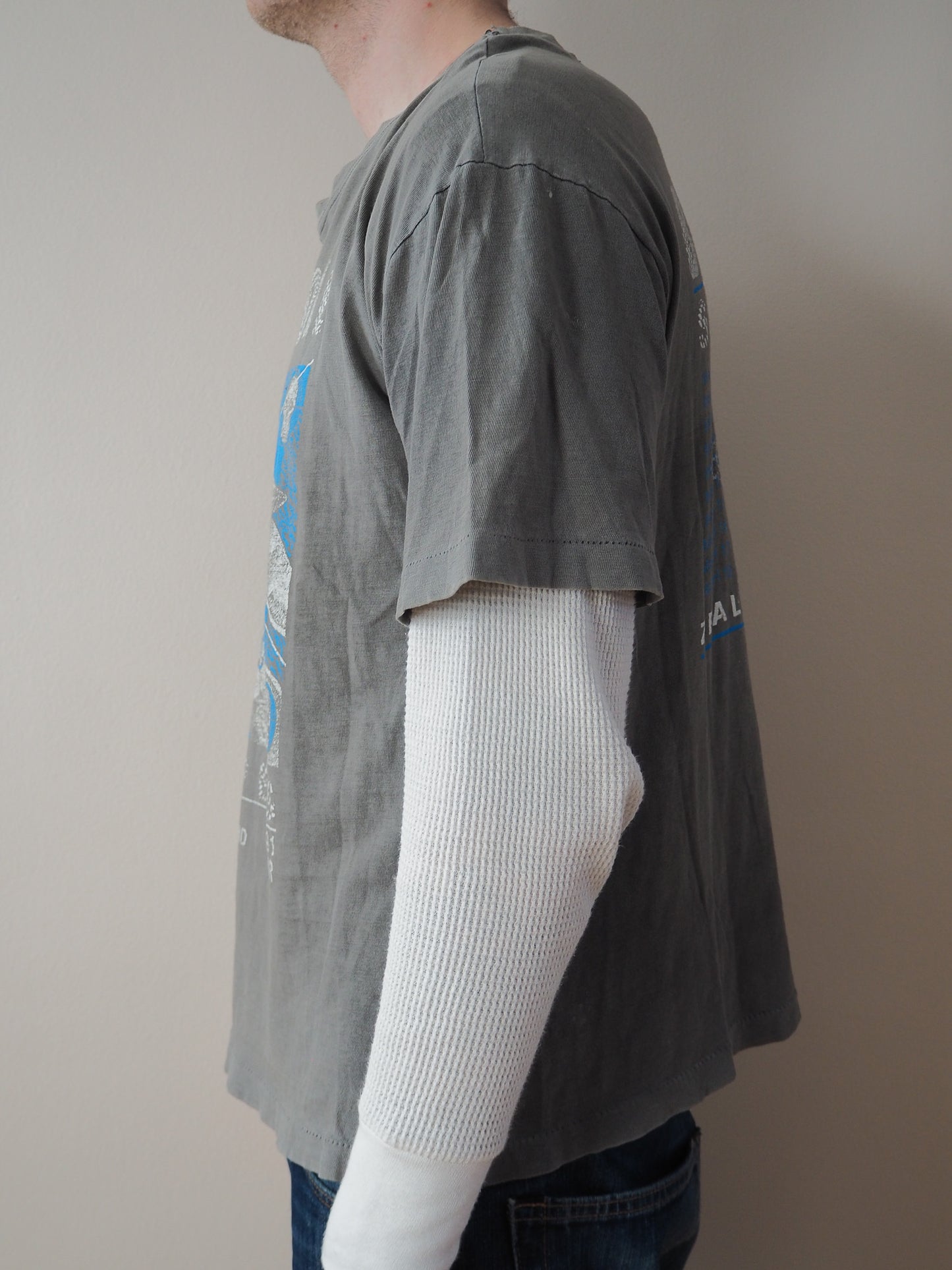 1991 Butthole Surfers "Zealots of Acid" Australia/New Zealand tour t-shirt