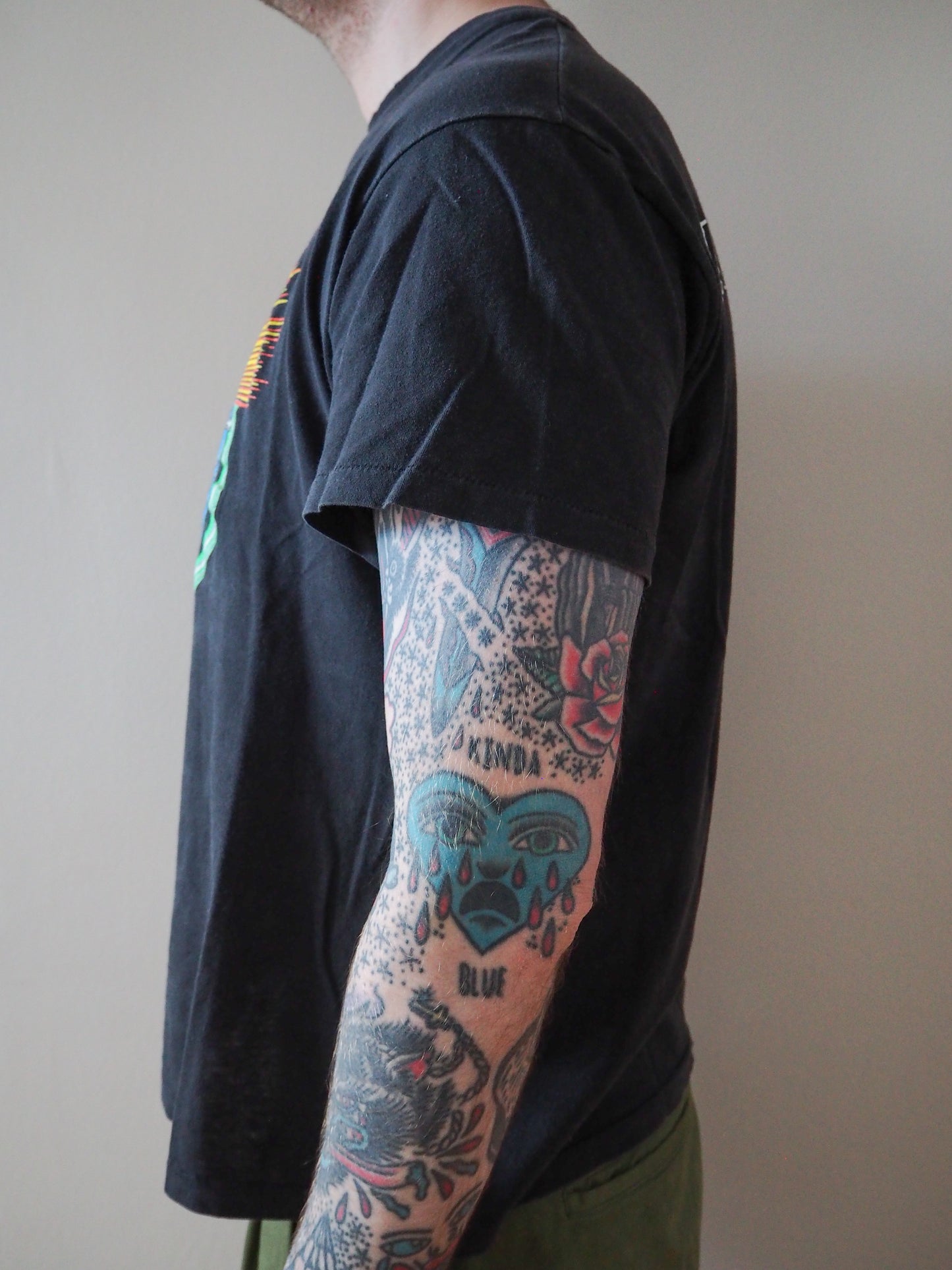 1991 Rollins Band "End the Silence" tour t-shirt