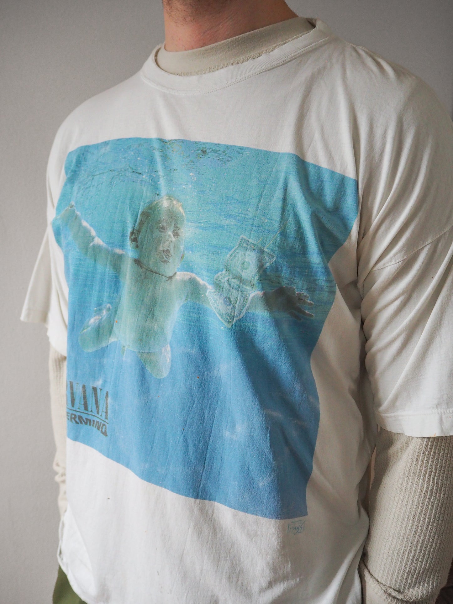 1992 Nirvana Nevermind Australian Promo t-shirt