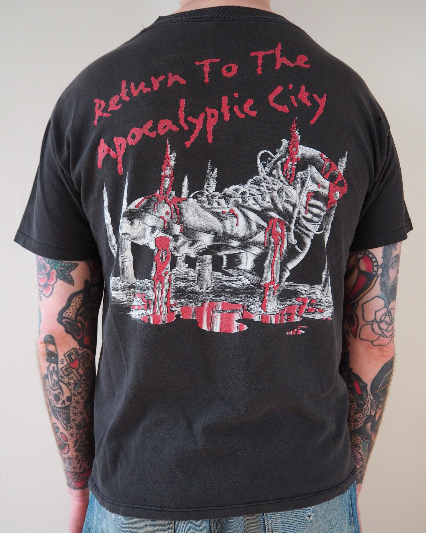 1993 Testament "Return to the Apocolyptic City" t-shirt
