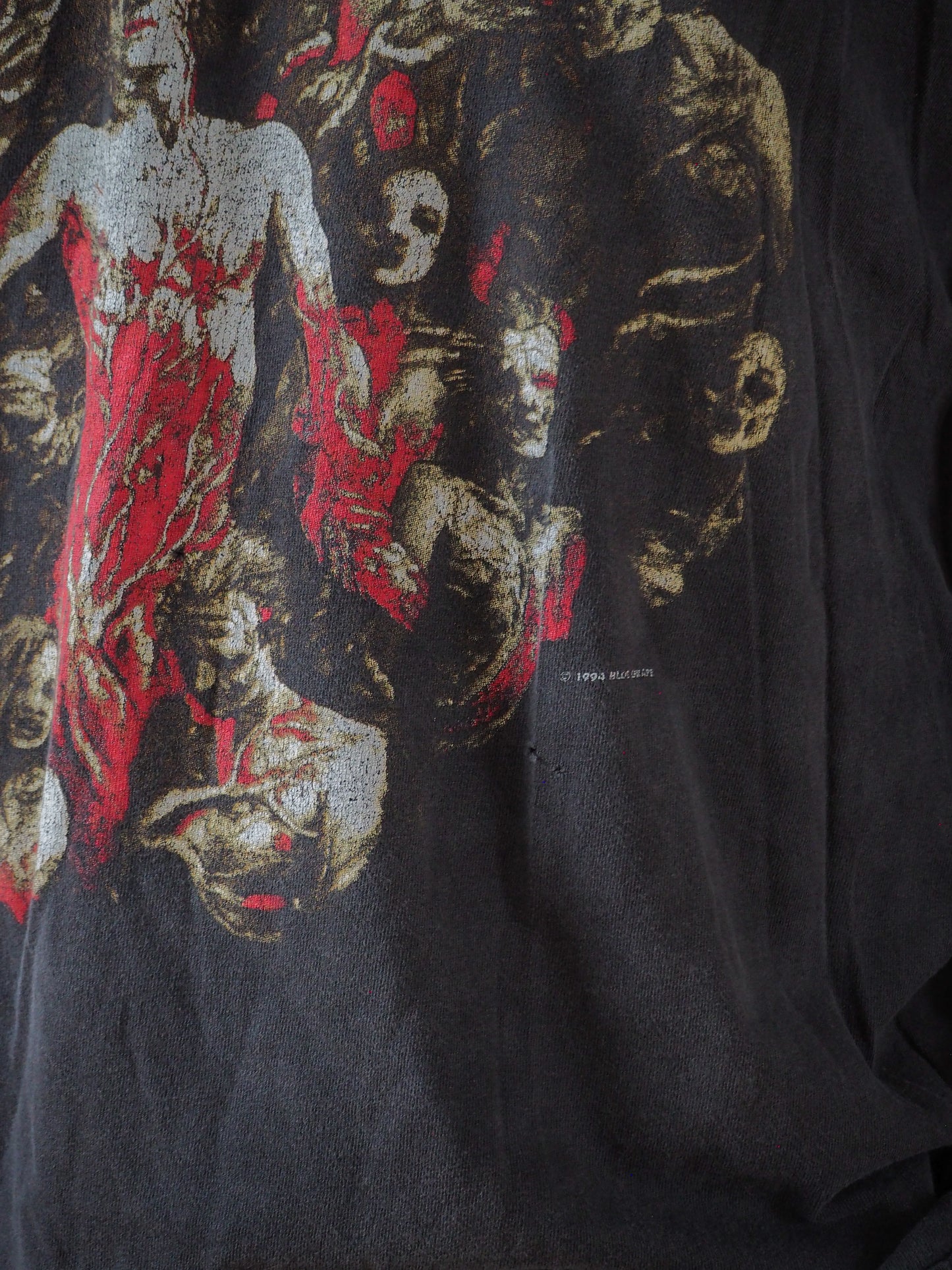 1994 Cannibal Corpse "Bleeding Across North America" longsleeve