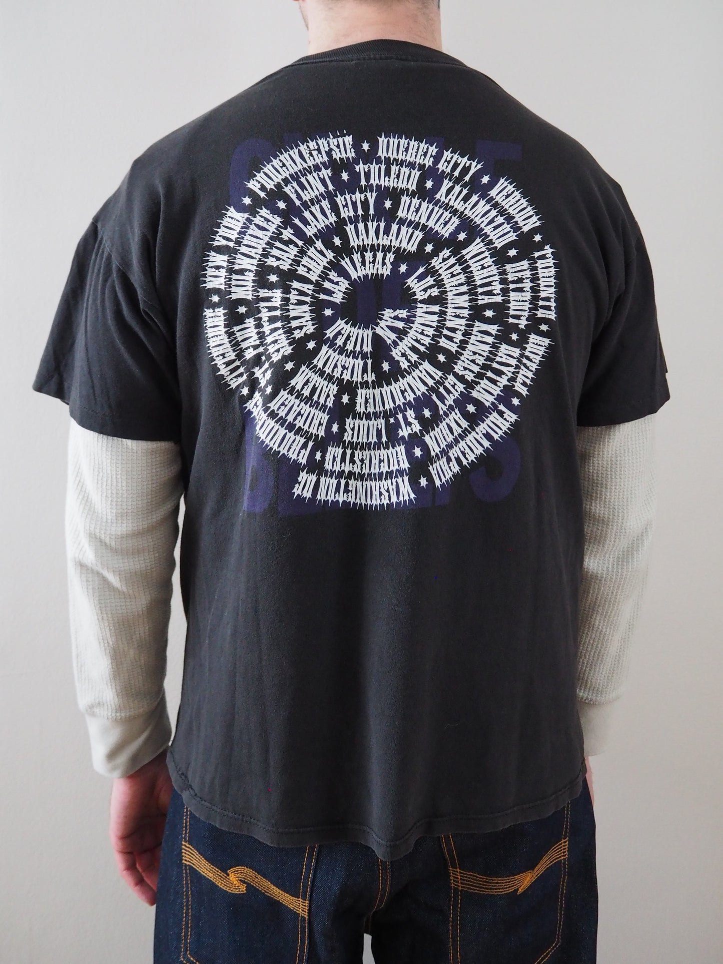 1994 Slayer US tour t-shirt