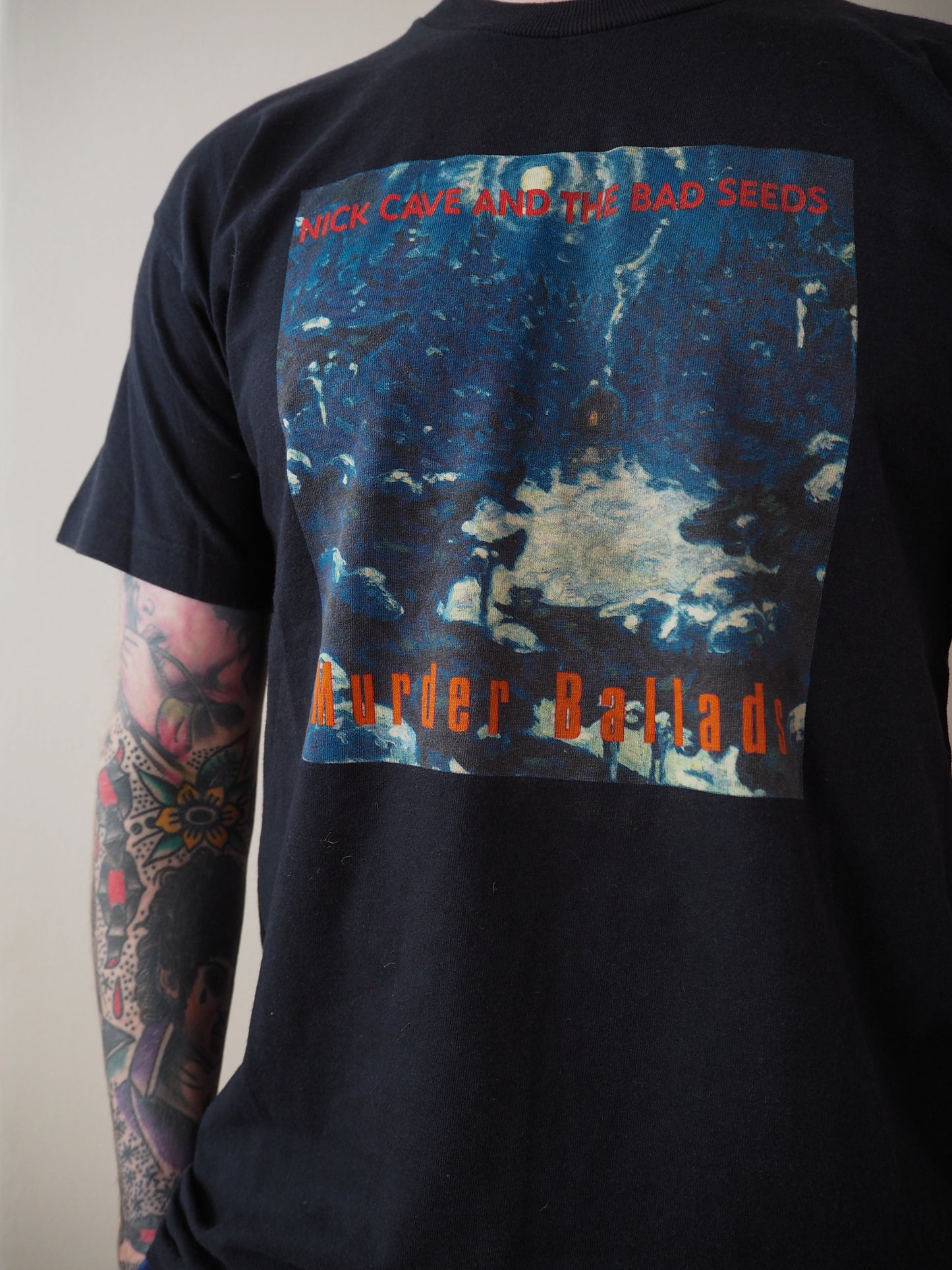 1996 Nick Cave "Murder Ballads" tour shirt