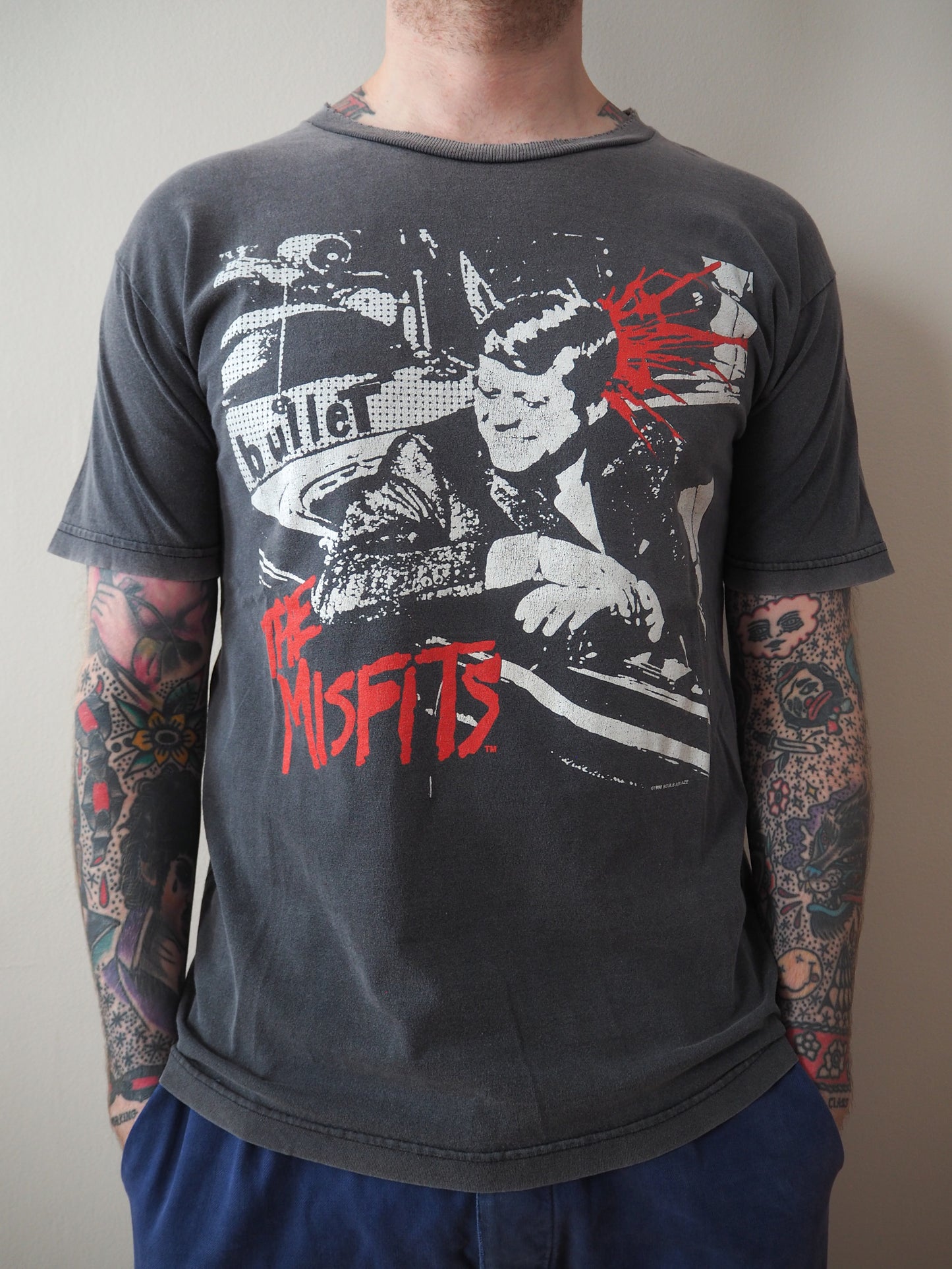 1998 Misfits "Better Dead on Red" tee