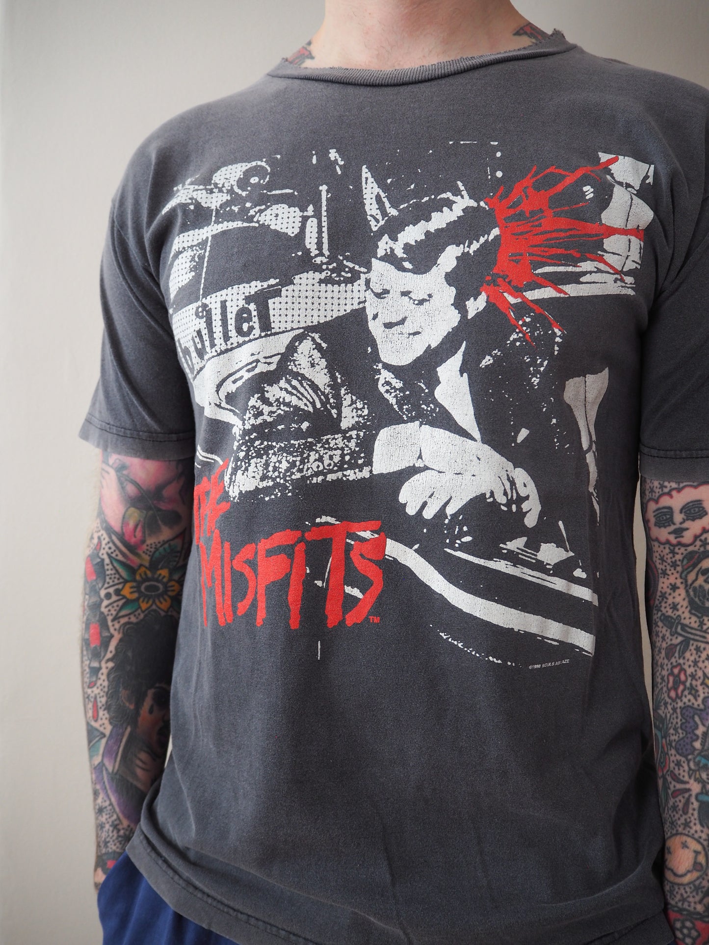 1998 Misfits "Better Dead on Red" tee