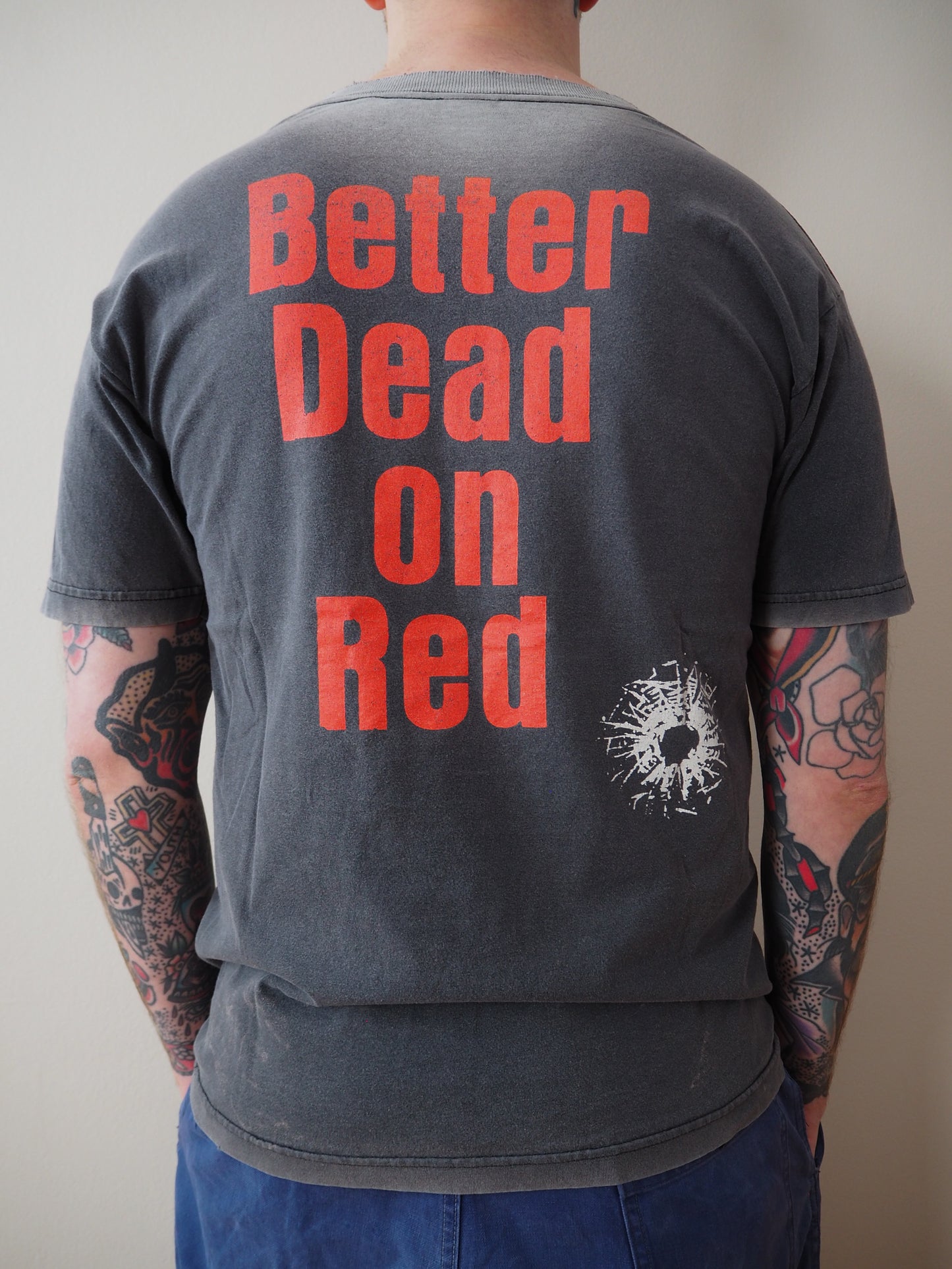 1998 Misfits "Better Dead on Red" tee