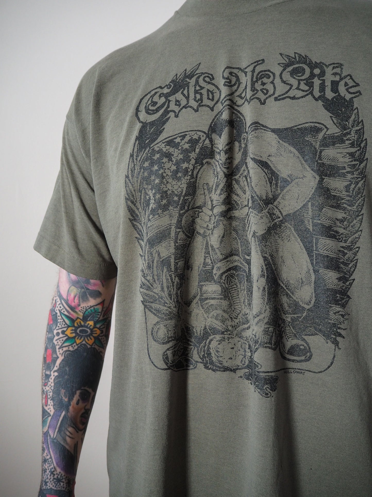 Late 80s/Early 90s Cold as Life "Breakin' the Law" t-shirt