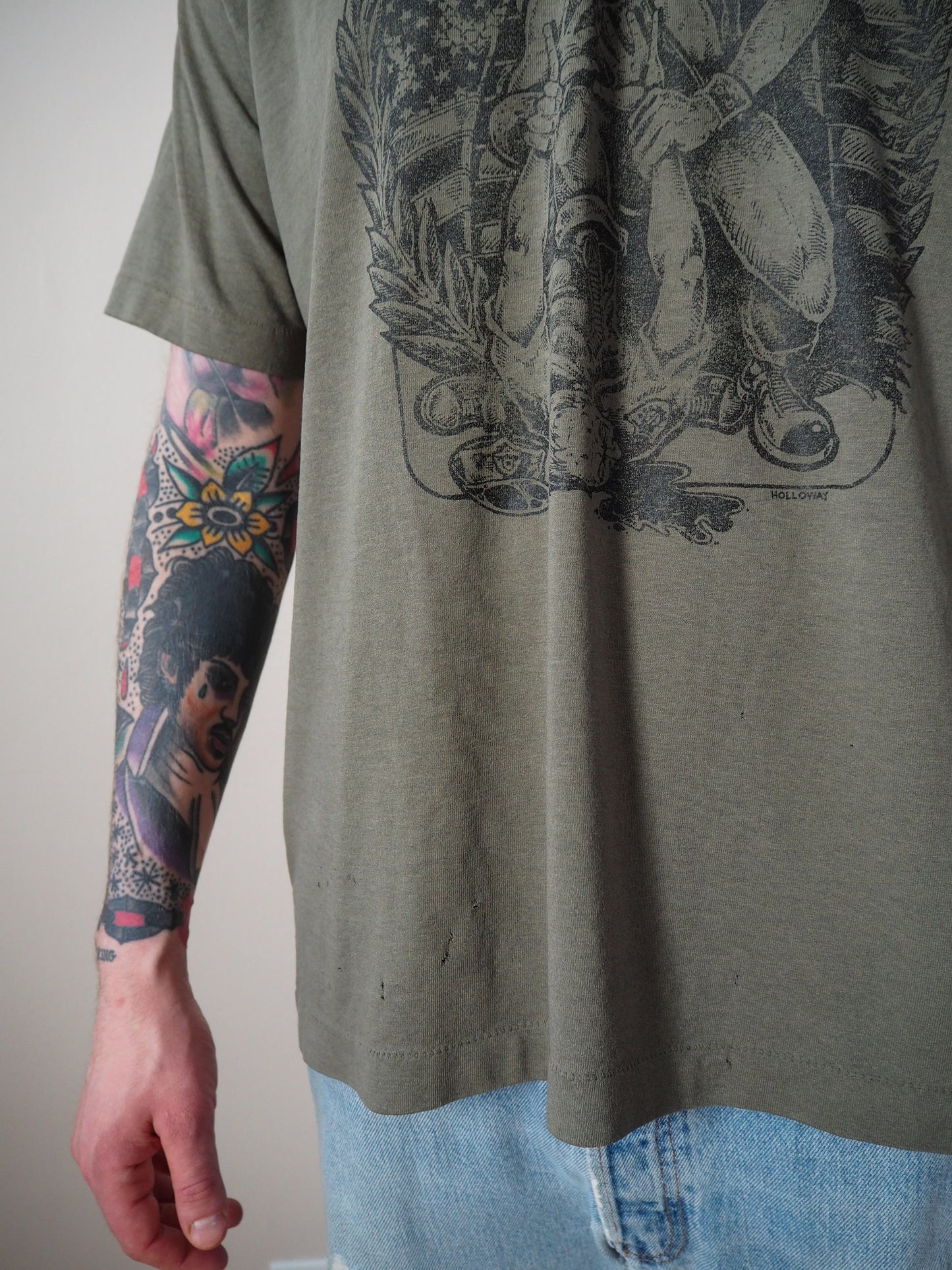 Late 80s/Early 90s Cold as Life "Breakin' the Law" t-shirt