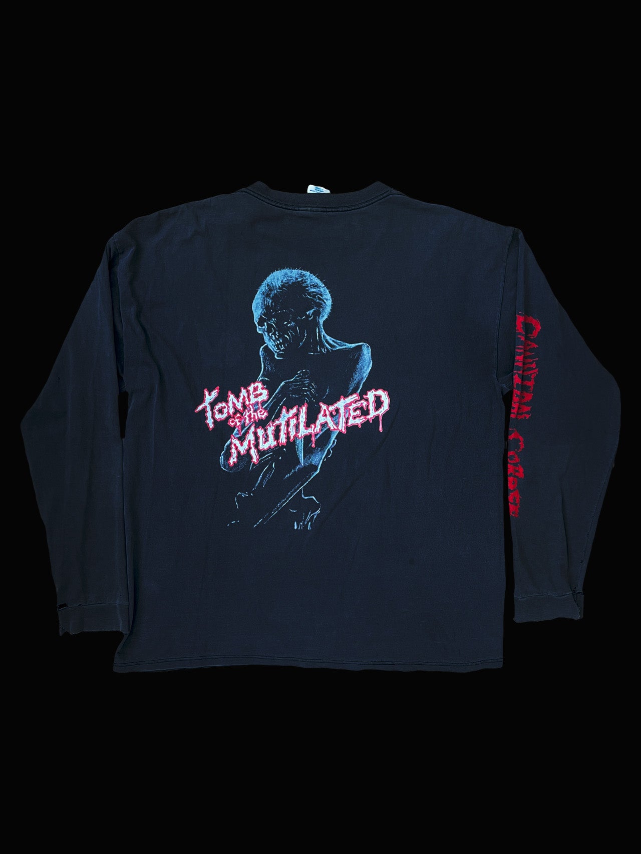 1992 Cannibal Corpse "Tomb of the Mutilated" longsleeve
