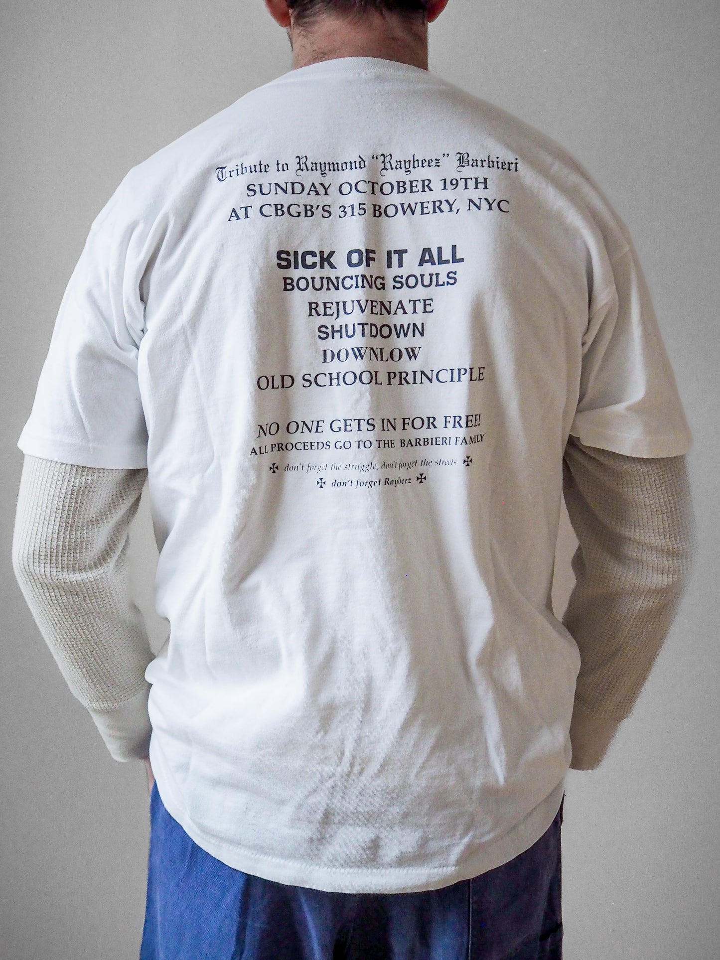 1997 “In Memory of Raybeez” t-shirt