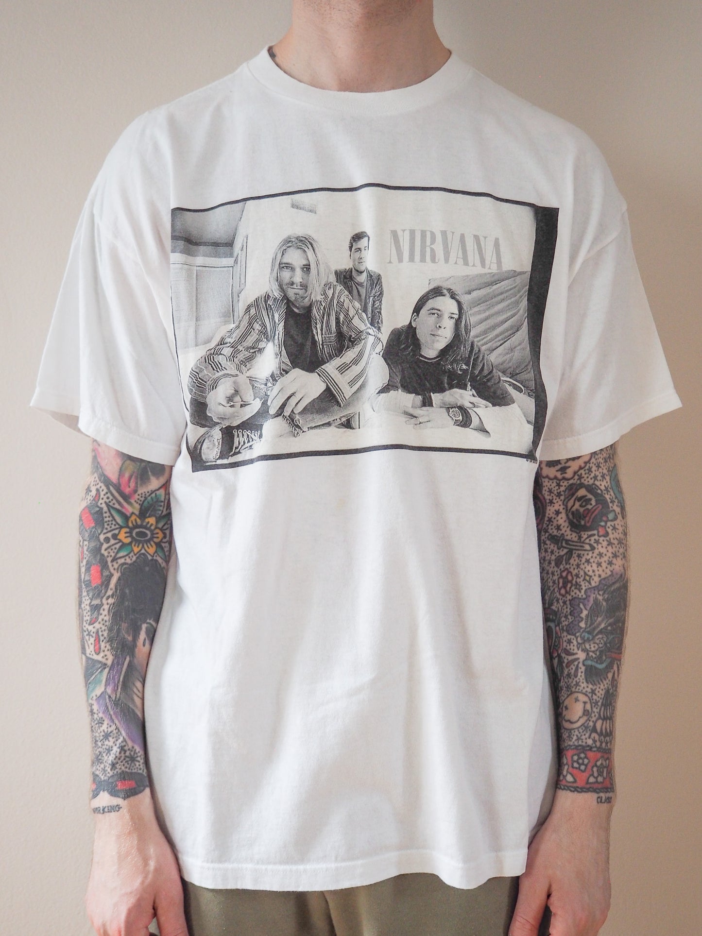 1996 Nirvana Band t-shirt