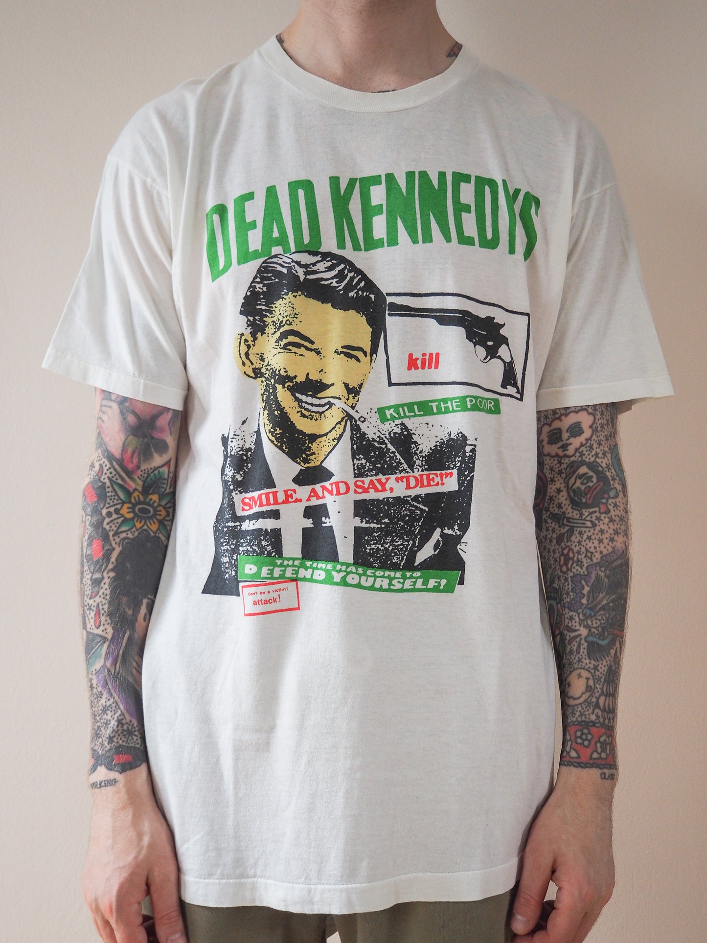 80s Dead Kennedy's "Kill the Poor" t-shirt