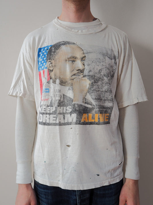 80s Martin Luther King "Keep His Dream Alive" t-shirt