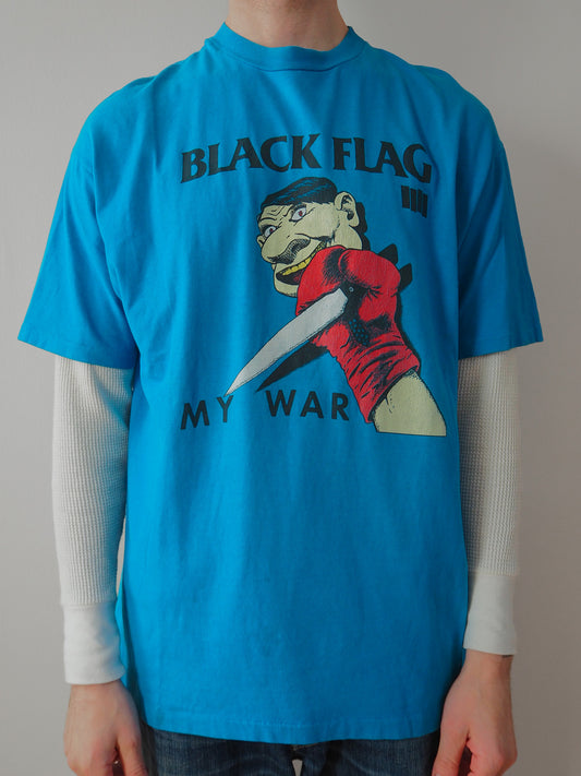 Late 80s Black Flag "My War" promo t-shirt