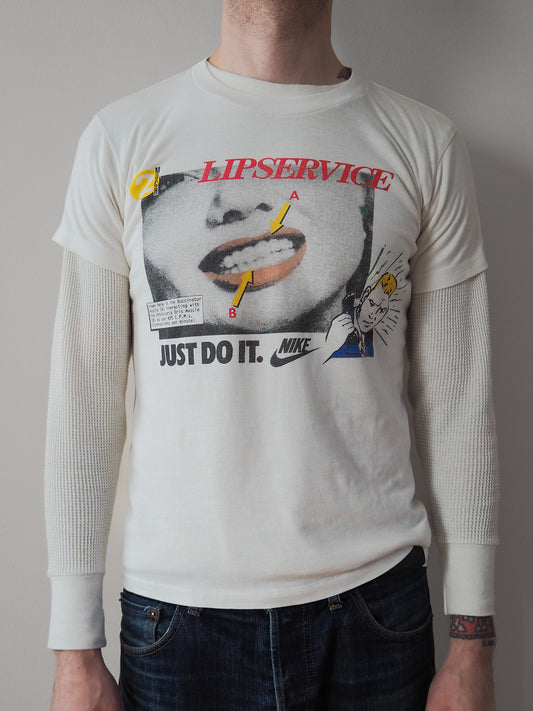 80s Nike Lipservice "Just Do It" t-shirt