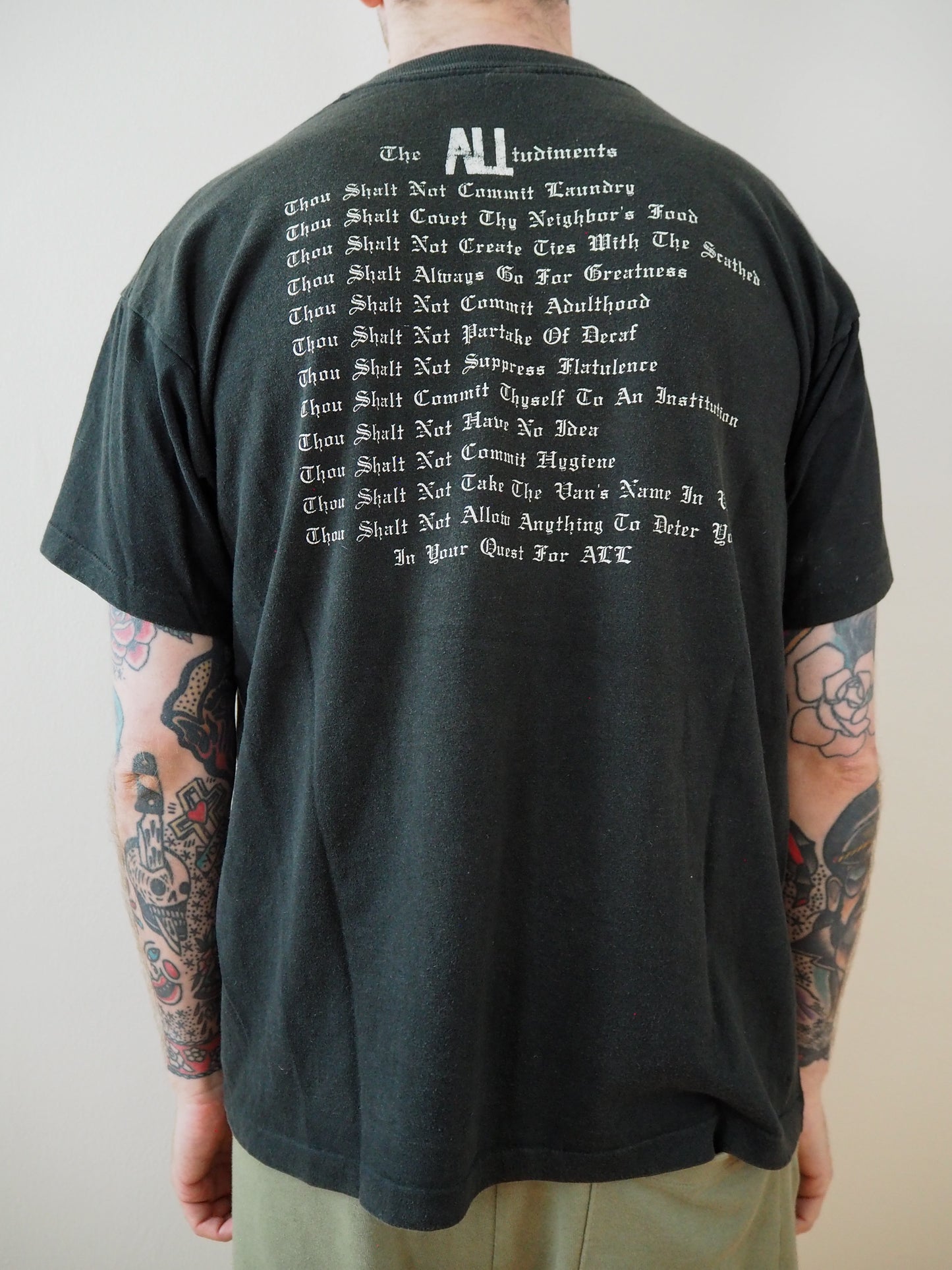 1987 Descendents ALL Tour T-shirt