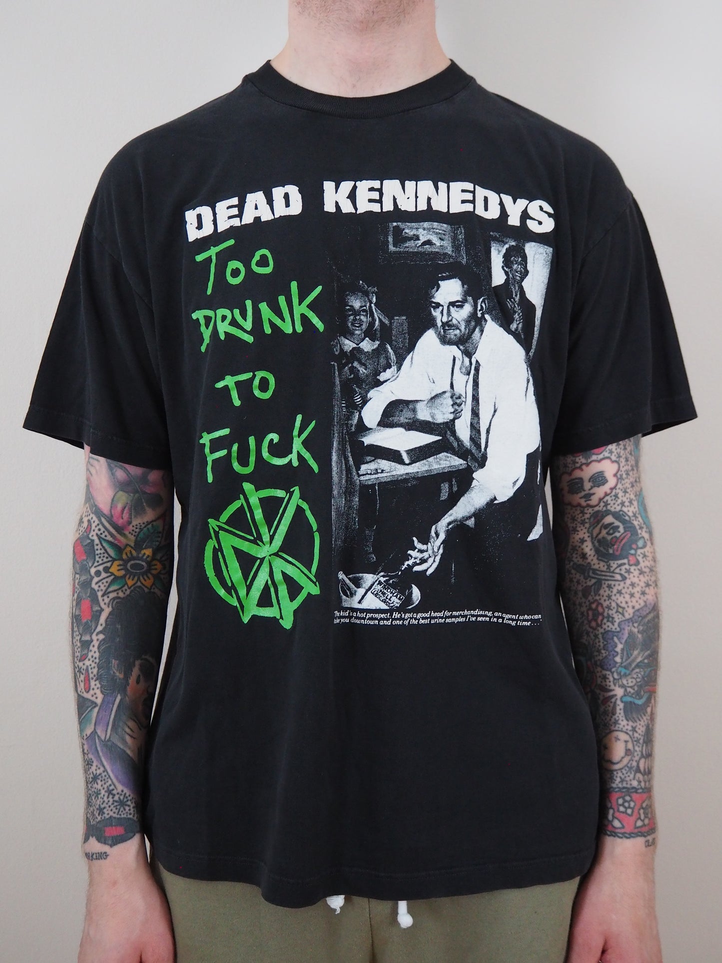 80s/early 90s Dead Kennedy's "Too Drunk"