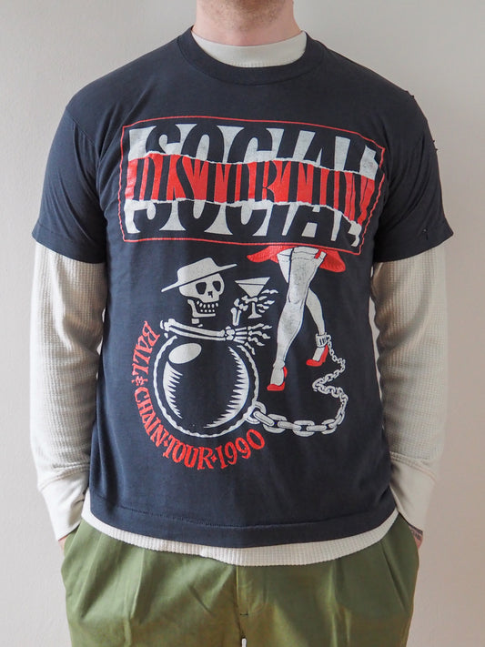 1990 Social Distortion “Ball and Chain” t-shirt