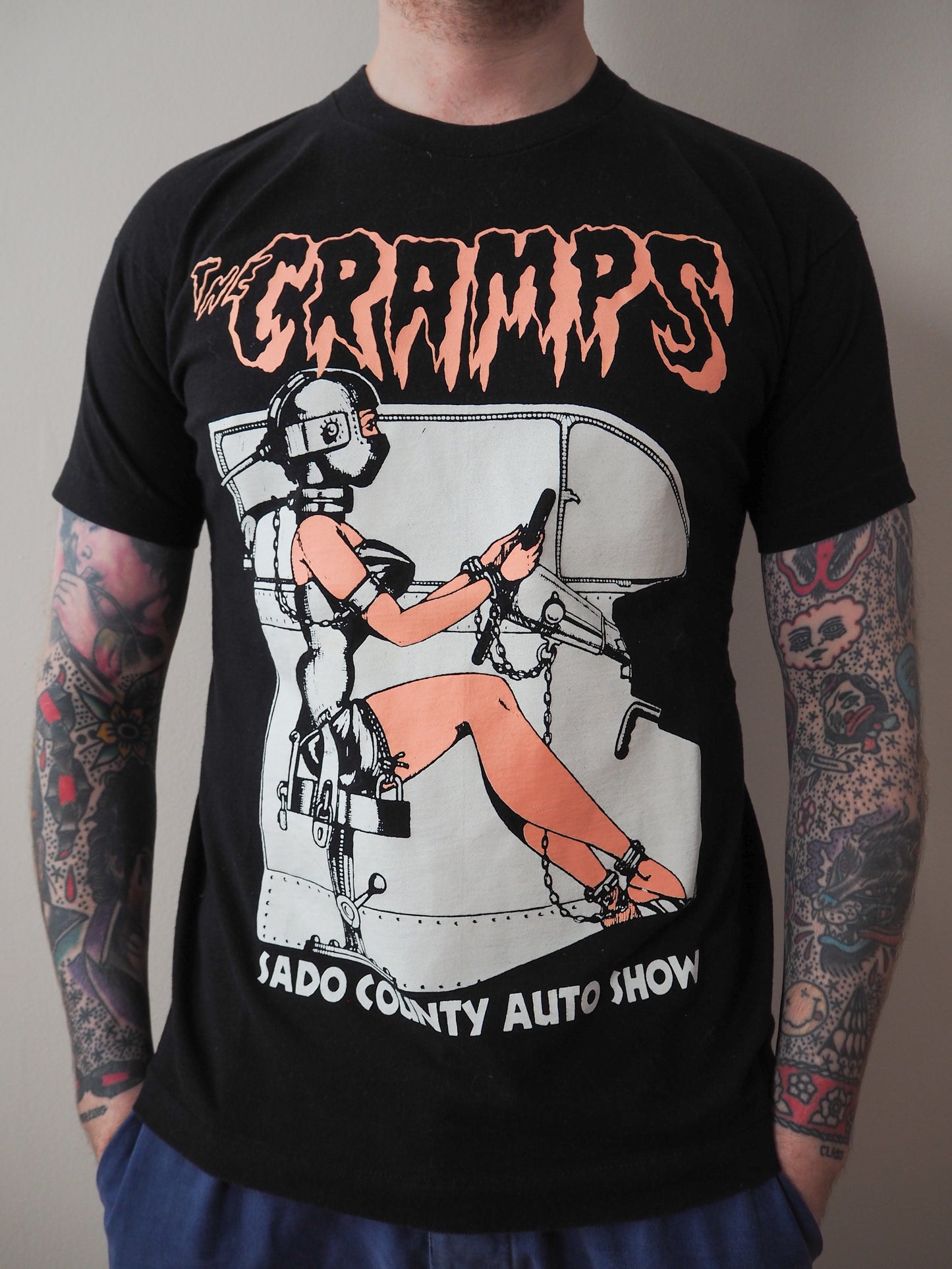 90s The Cramps "Sando County Auto Show" t-shirt