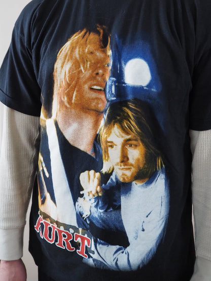 90s Kurt Cobain Euro Bootleg  t-shirt