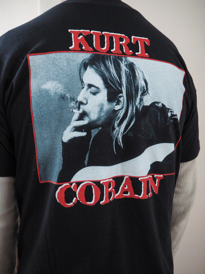 90s Kurt Cobain Euro Bootleg  t-shirt